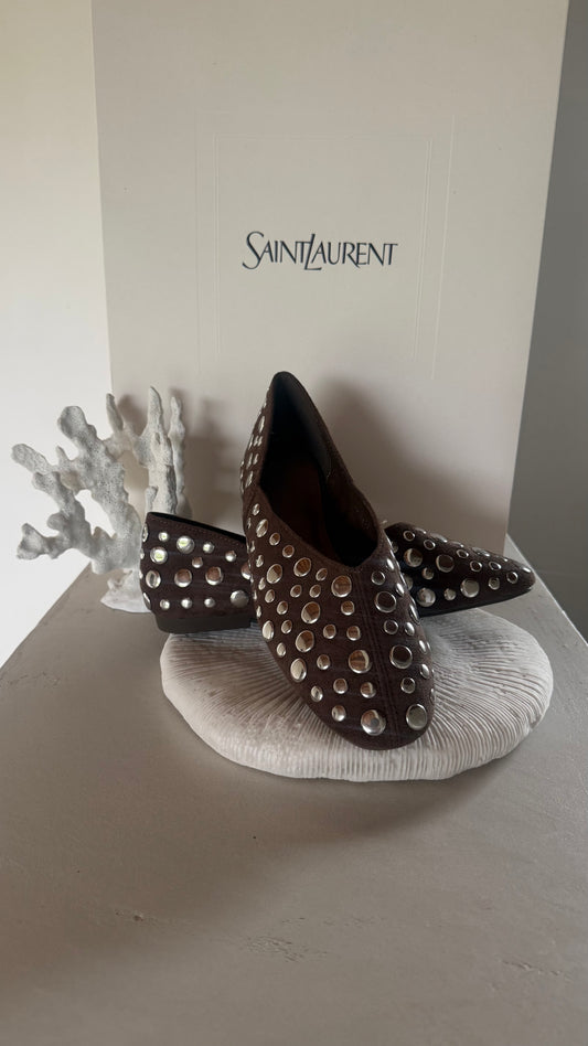 Ballerin Zita studs taupe