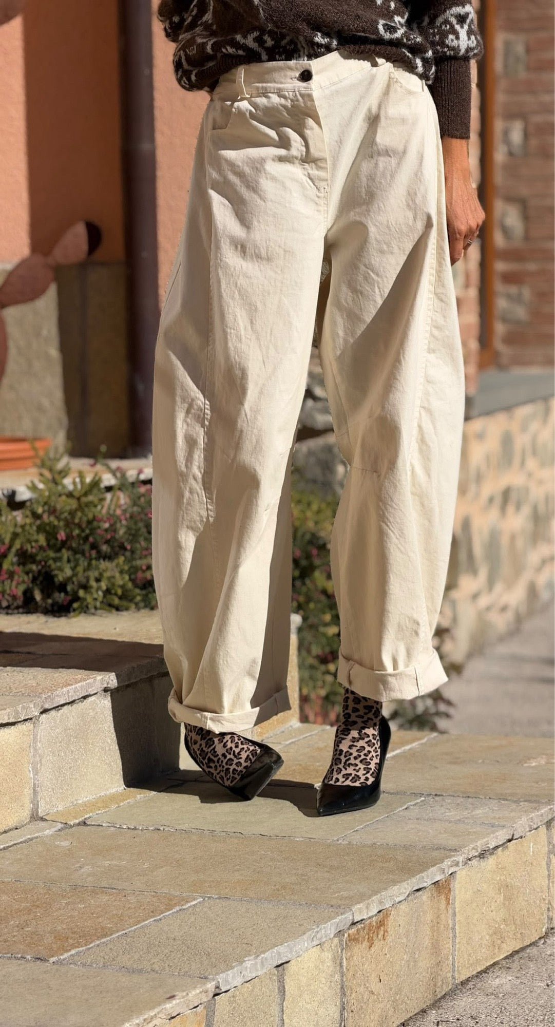 Pants Celia cream
