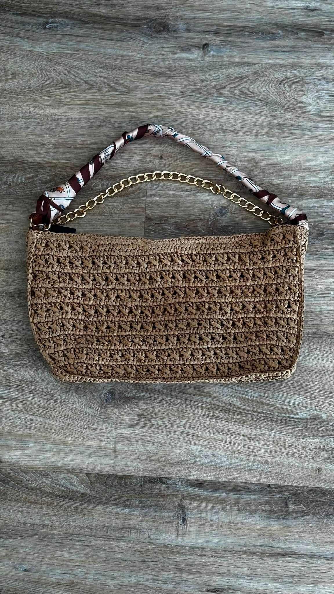 Bag Delphi rotan incl scarf