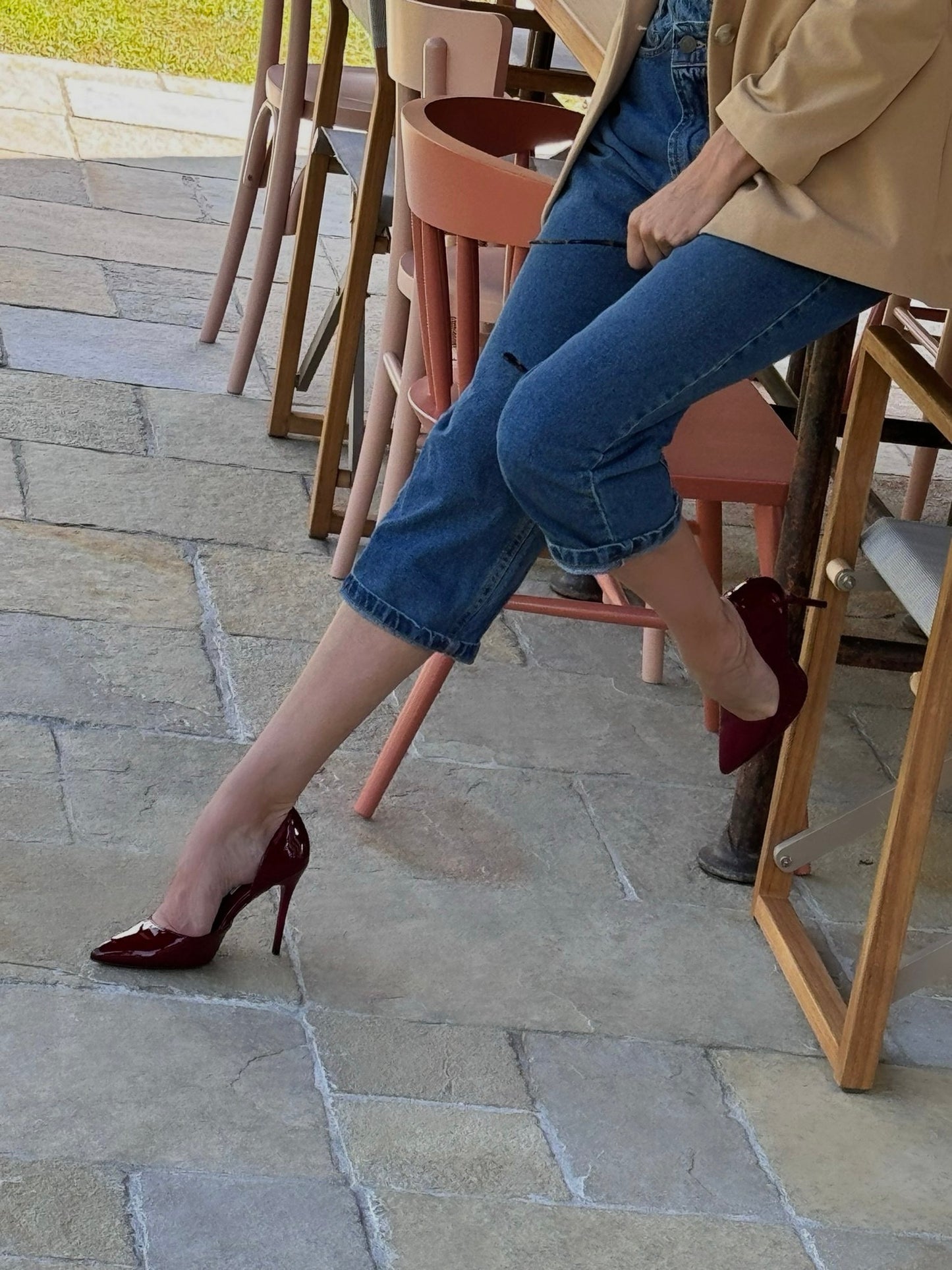 Pump Berry red