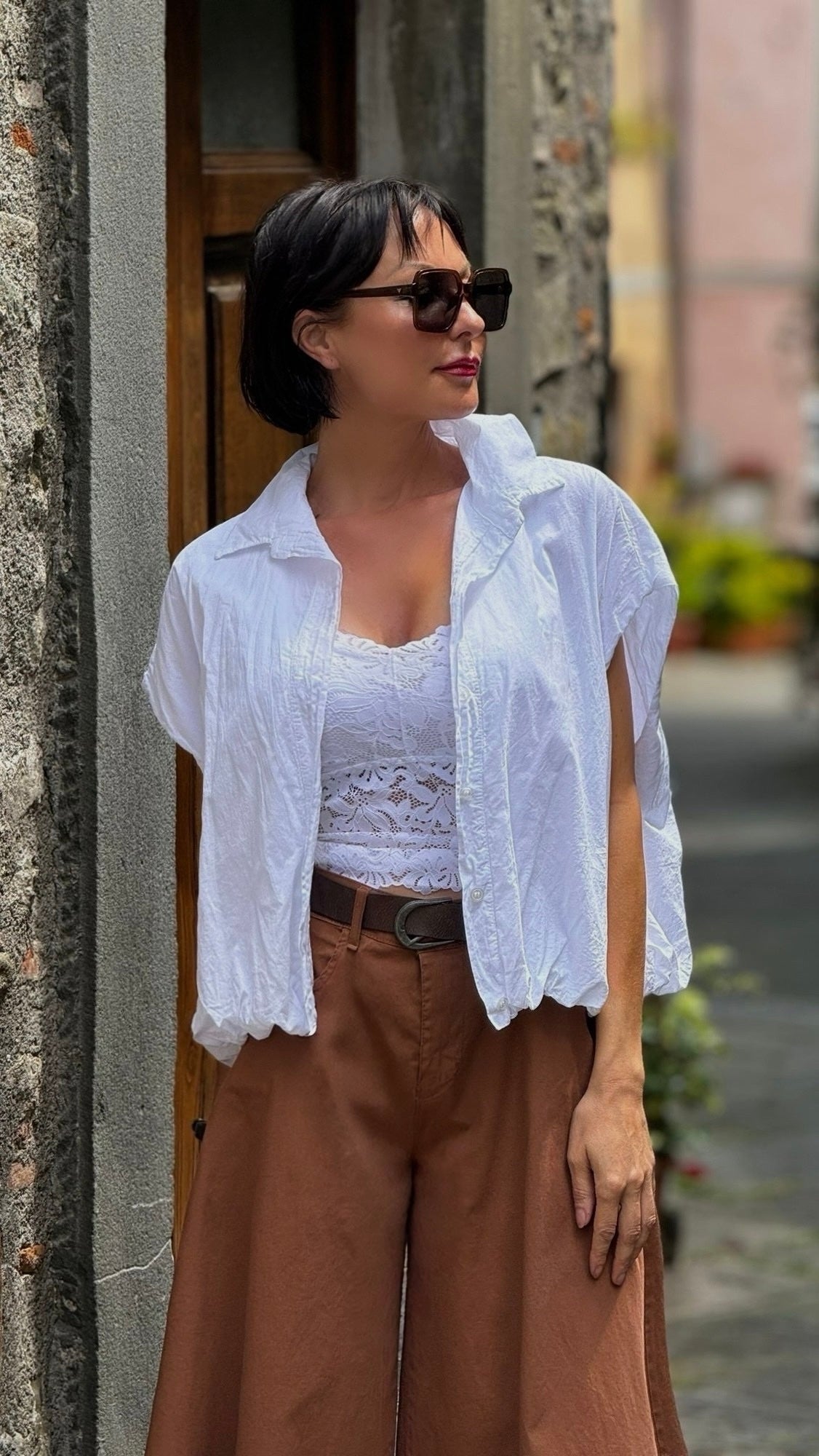 Blouse Poppy white