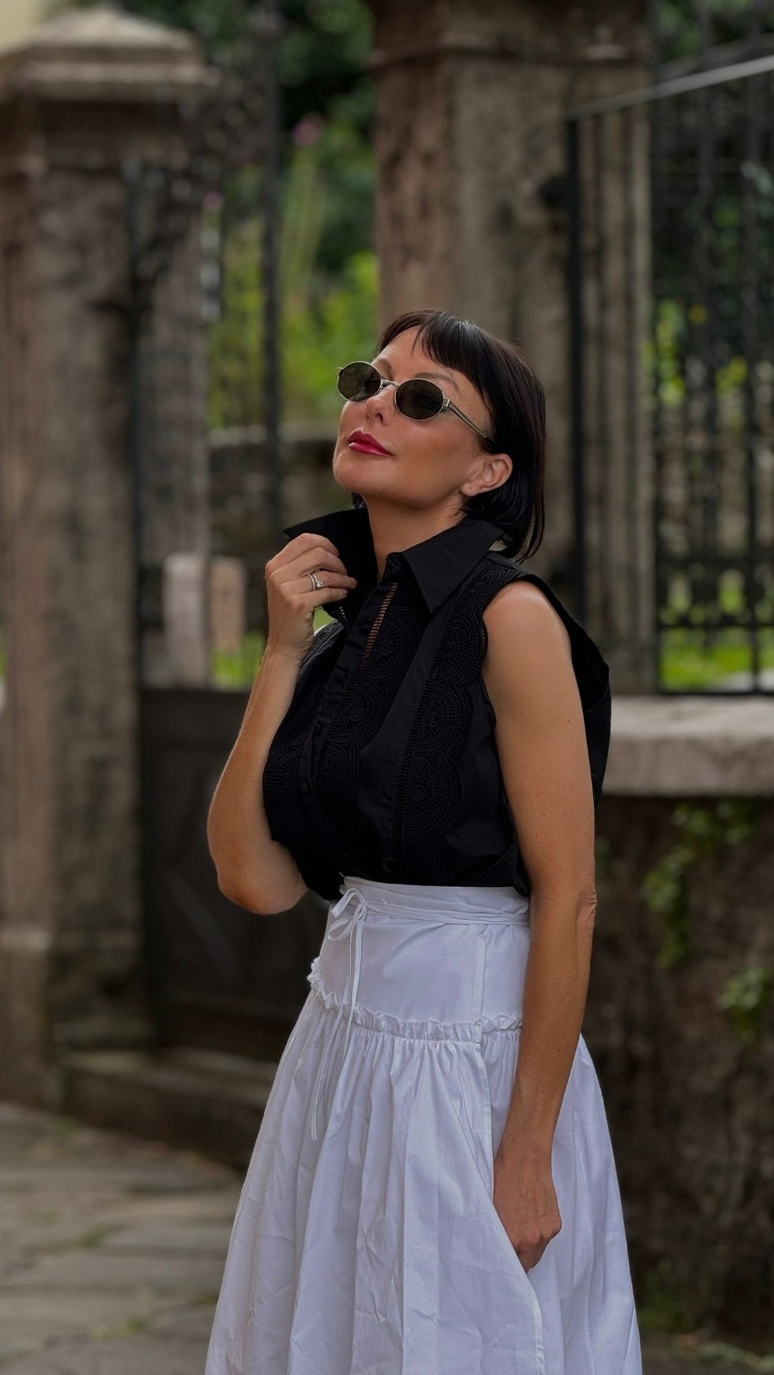 Blouse Rubi uni black