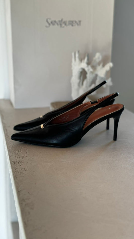 Slingback Kalinka black