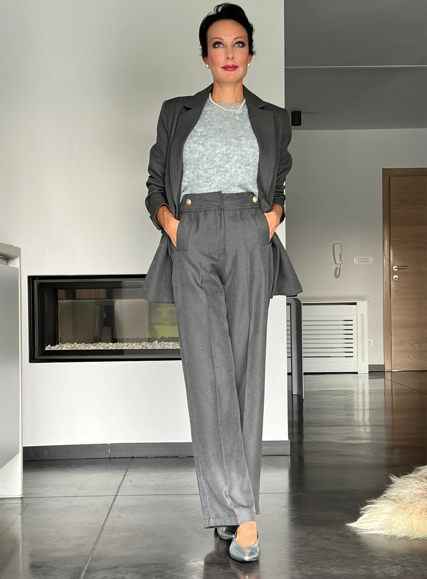 Pantalon Sabia gris