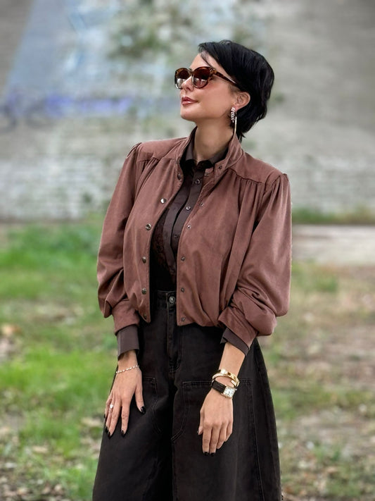 Jacket Crystal daim