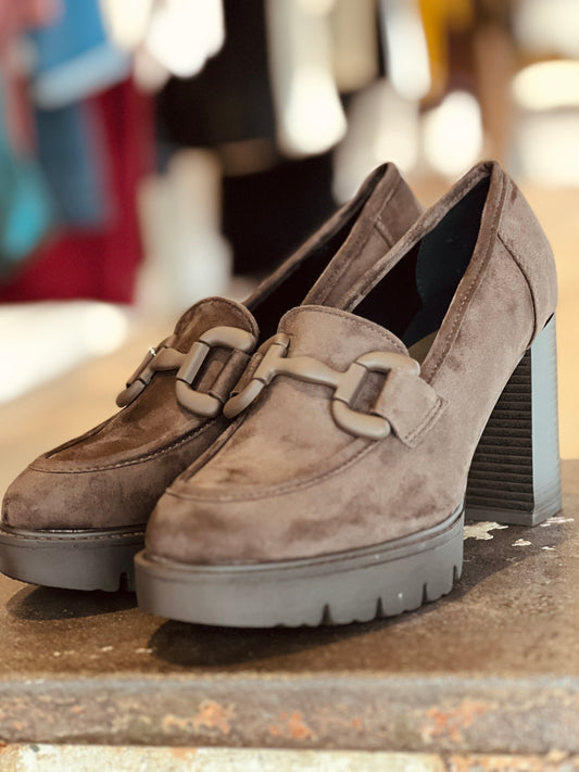 Loafer Nyx high taupe