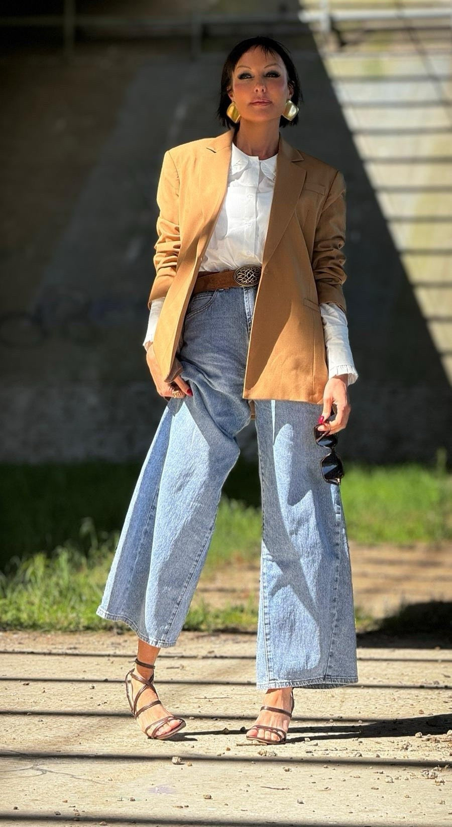 Sandale Lola marron