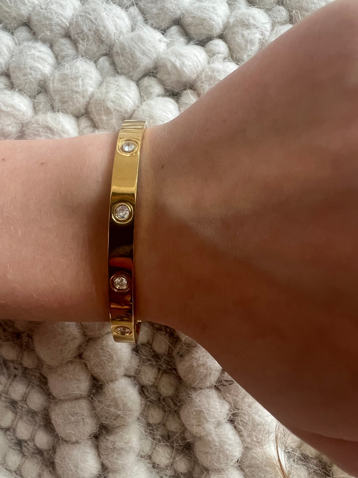 Bracelet cc diamonds