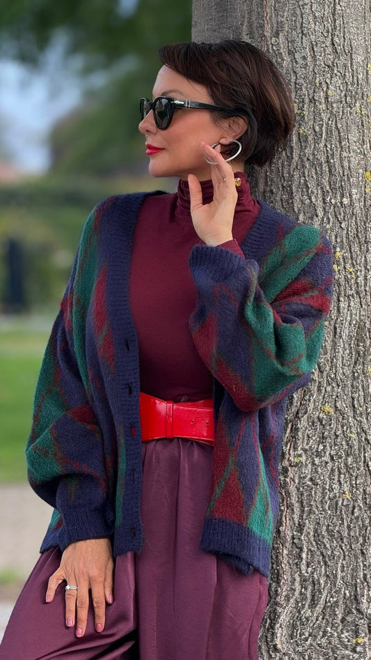 Cardigan Carlotta blue