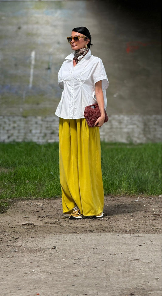 Pants poppy yellow