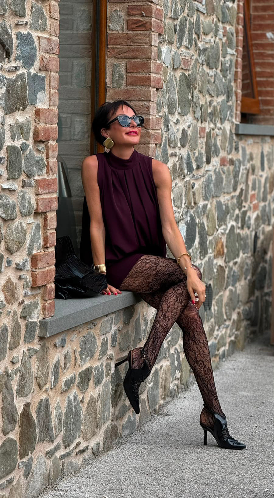 Dress Evita ZM burgundy