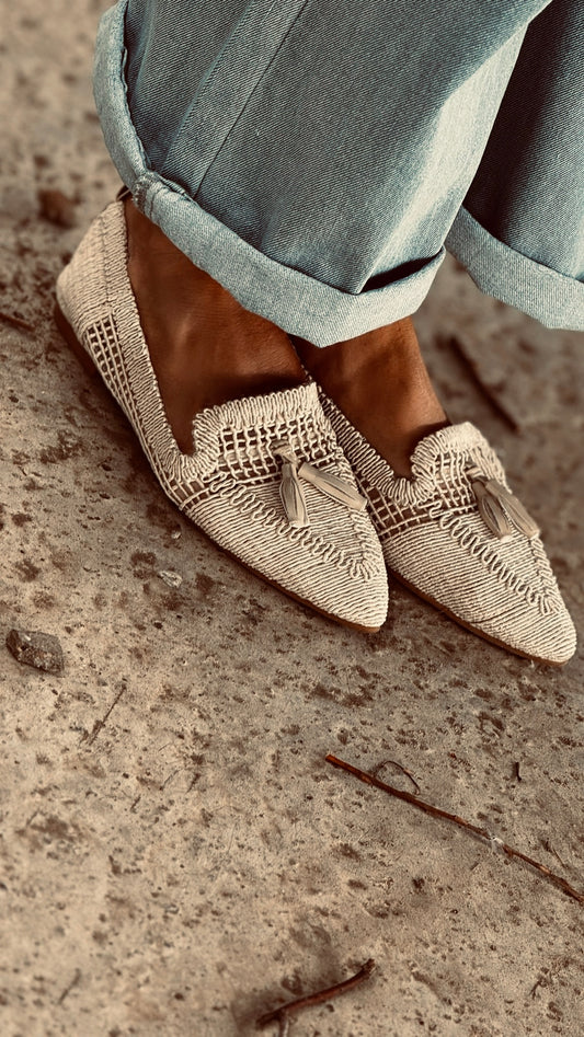 Ballerin woven cream