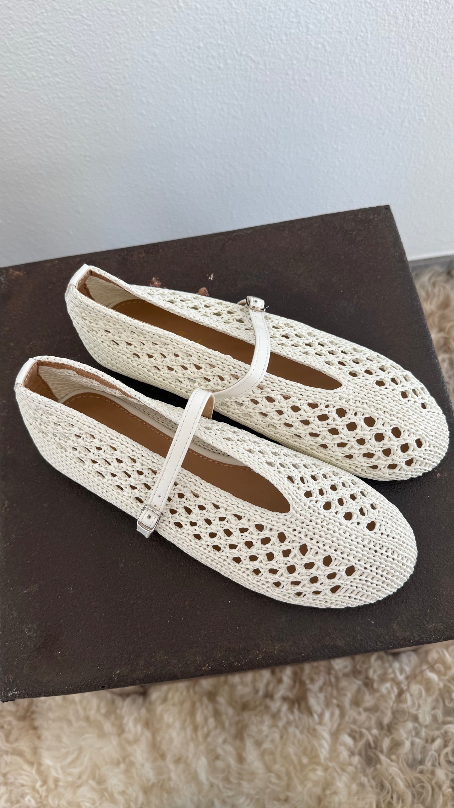 Ballerin Rattan white