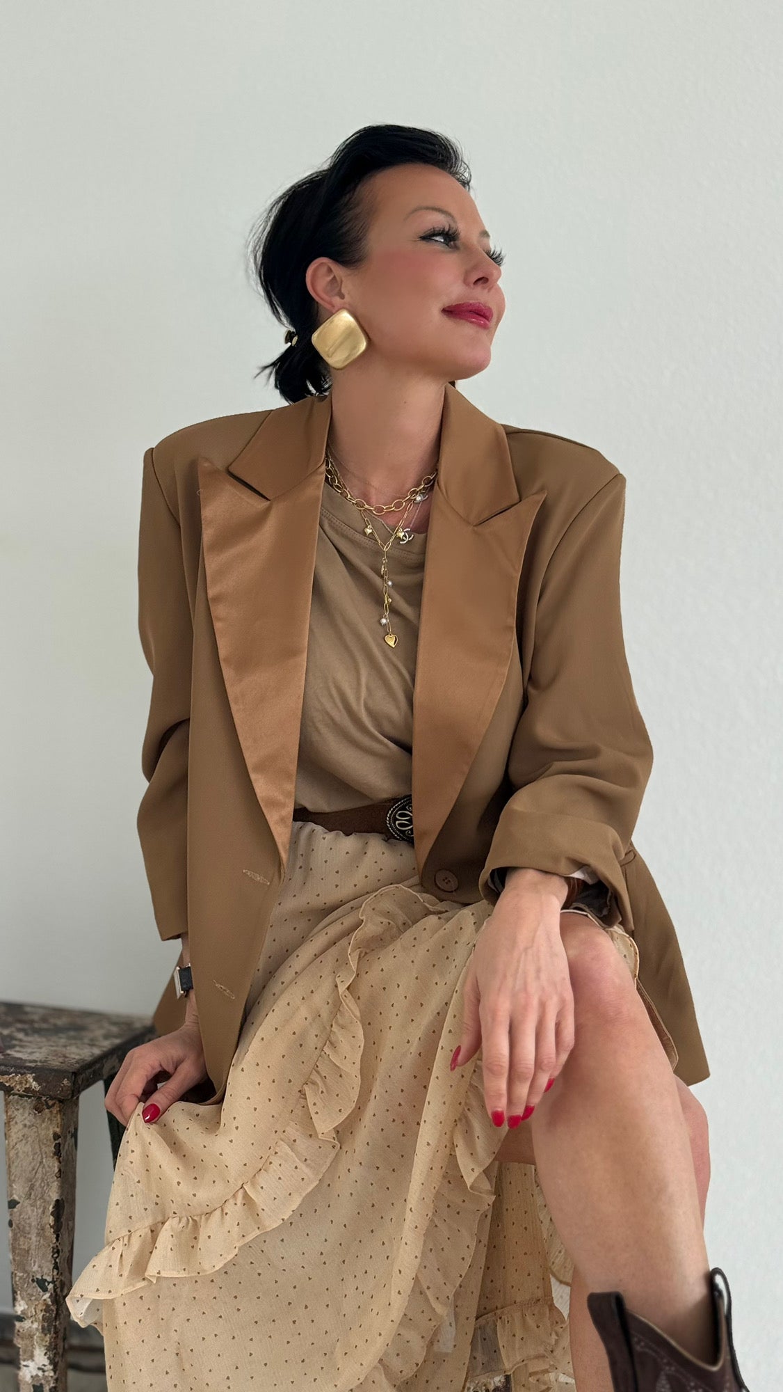 Blazer Dorothé camel