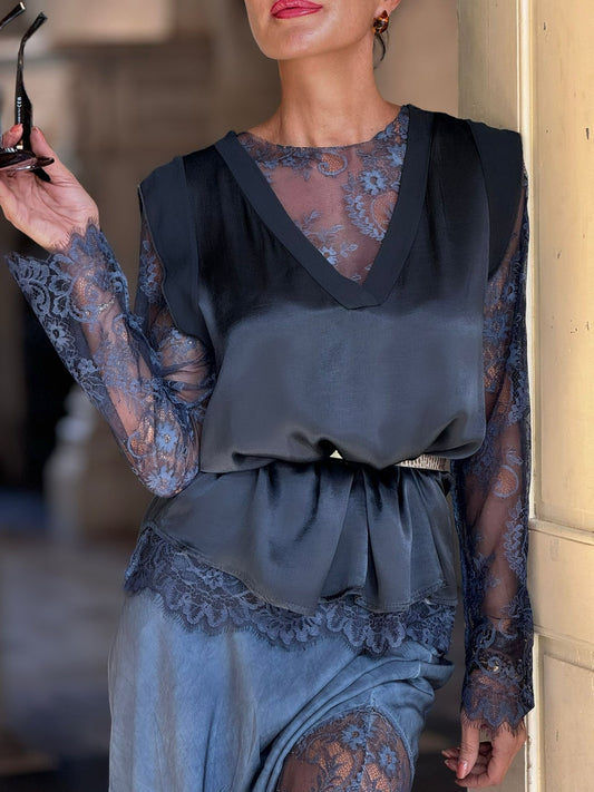 Top Mira navy