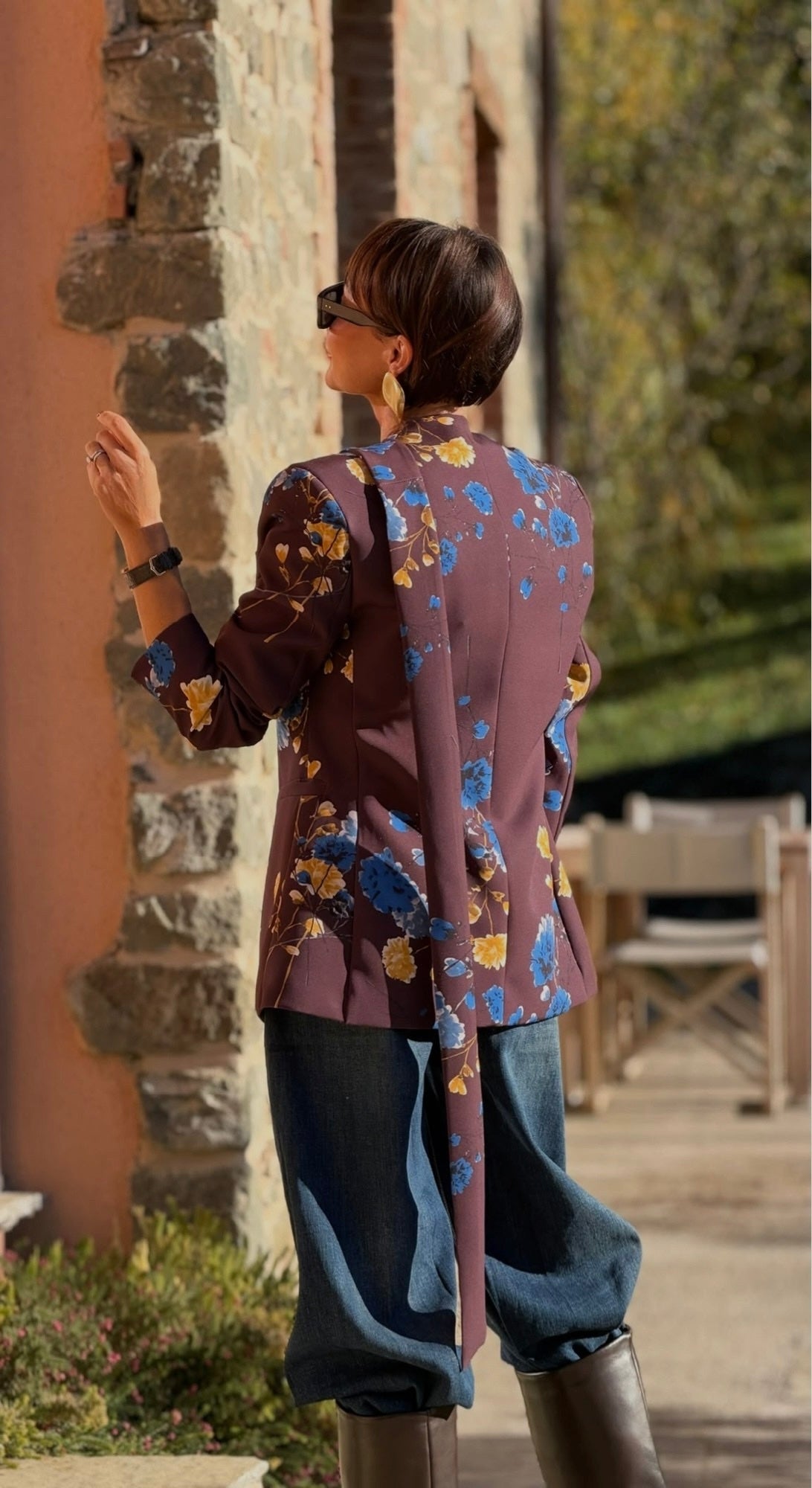 Blazer vabbé flowered