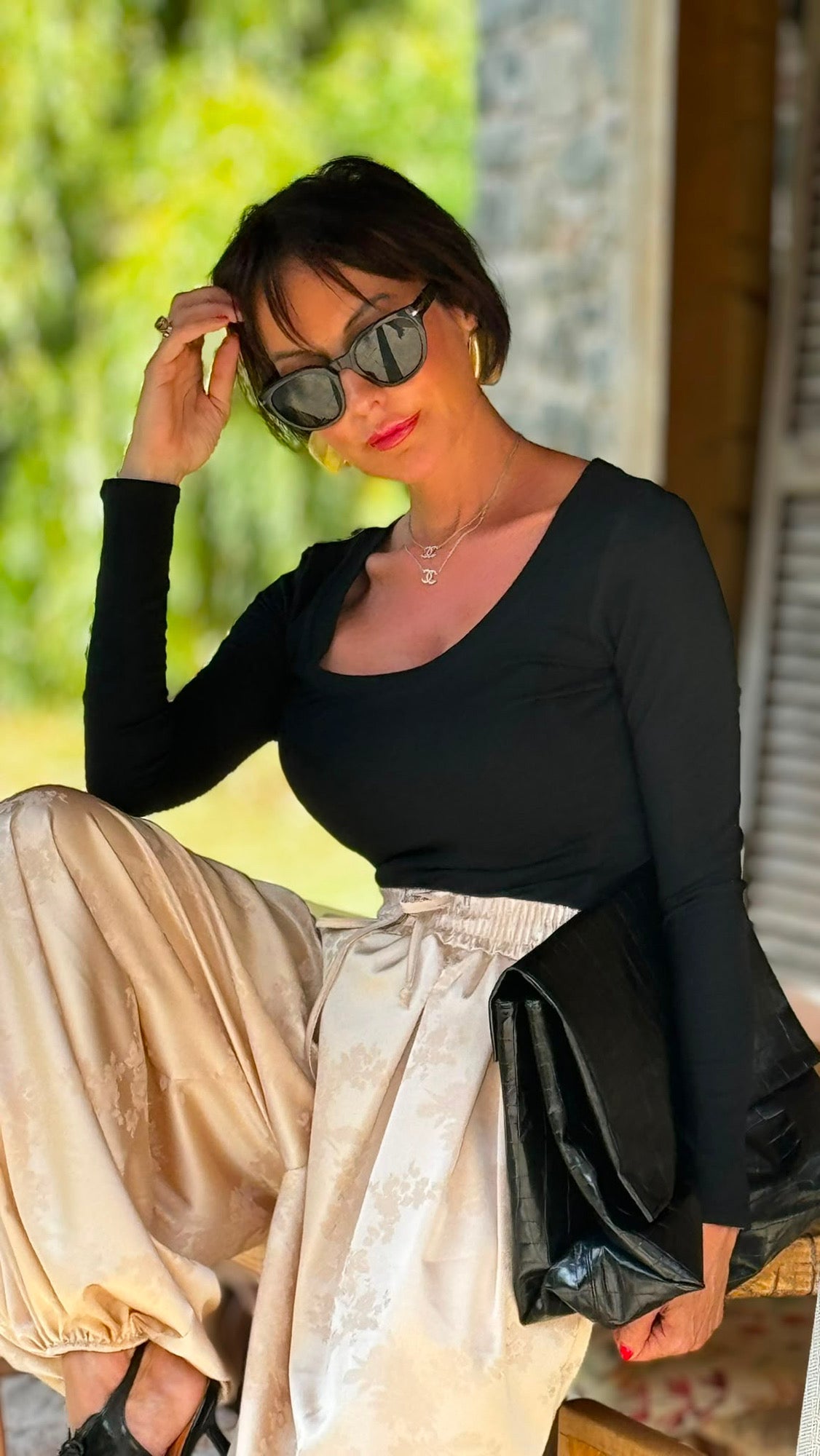 Tee Evita LM black
