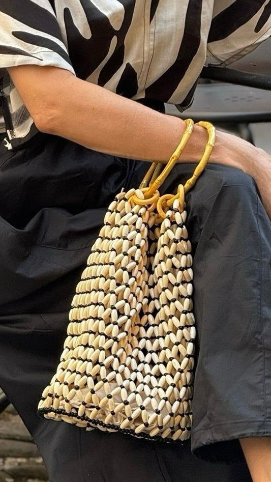 Bag Margritte beads