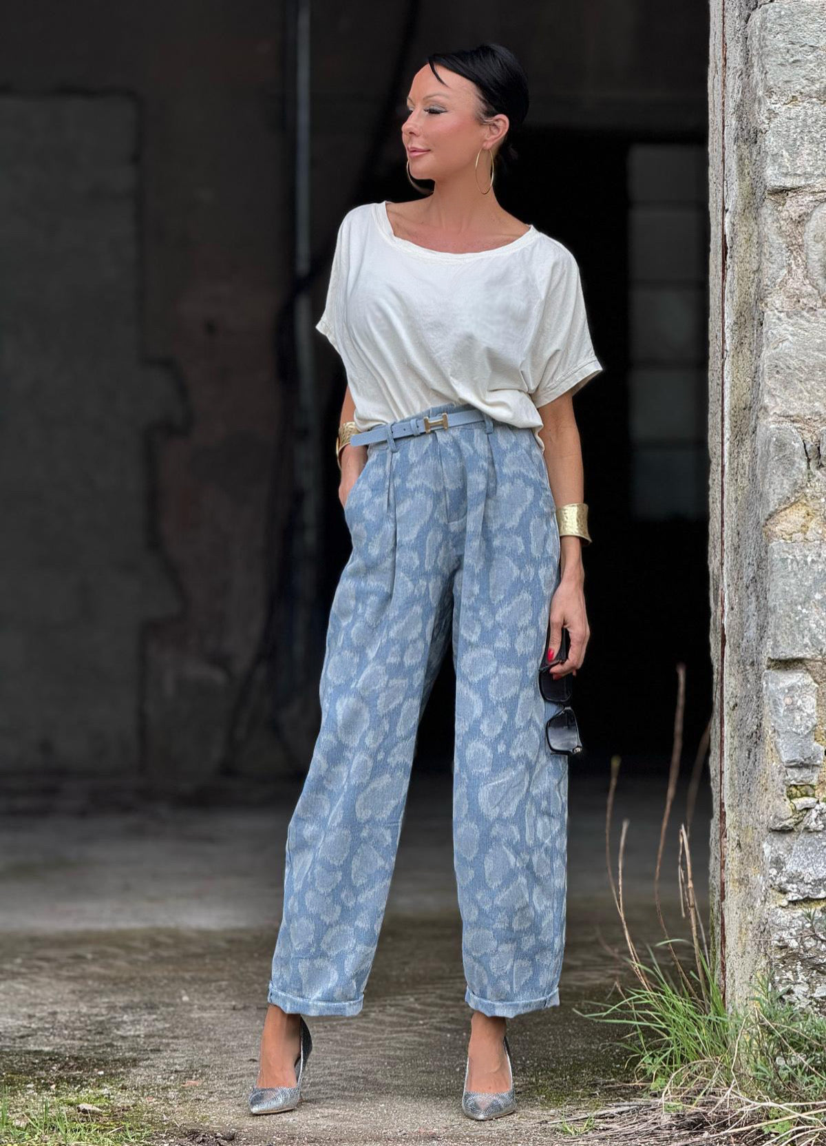 Pantalon Maris bleu
