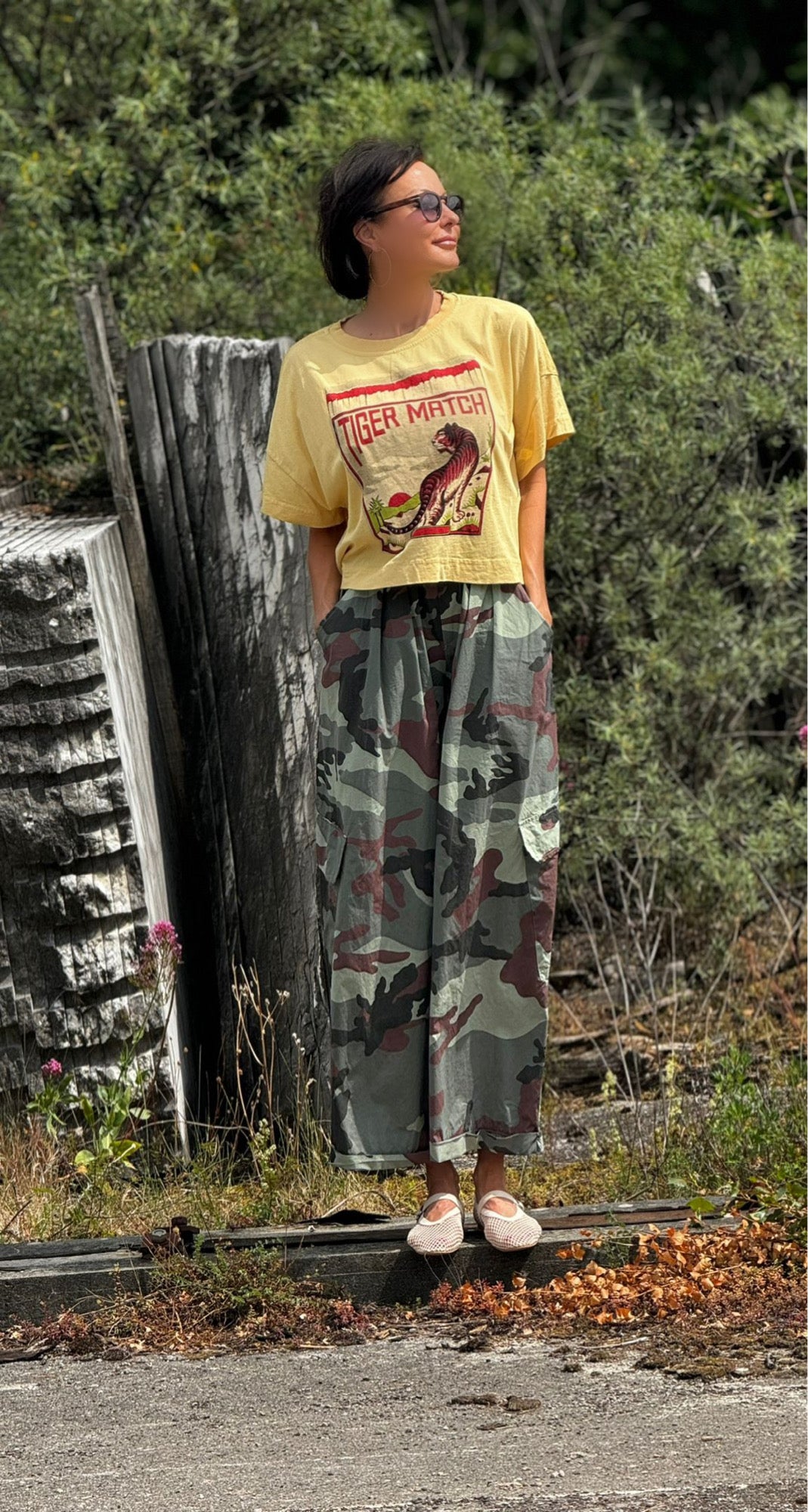 Pants Amauri camu