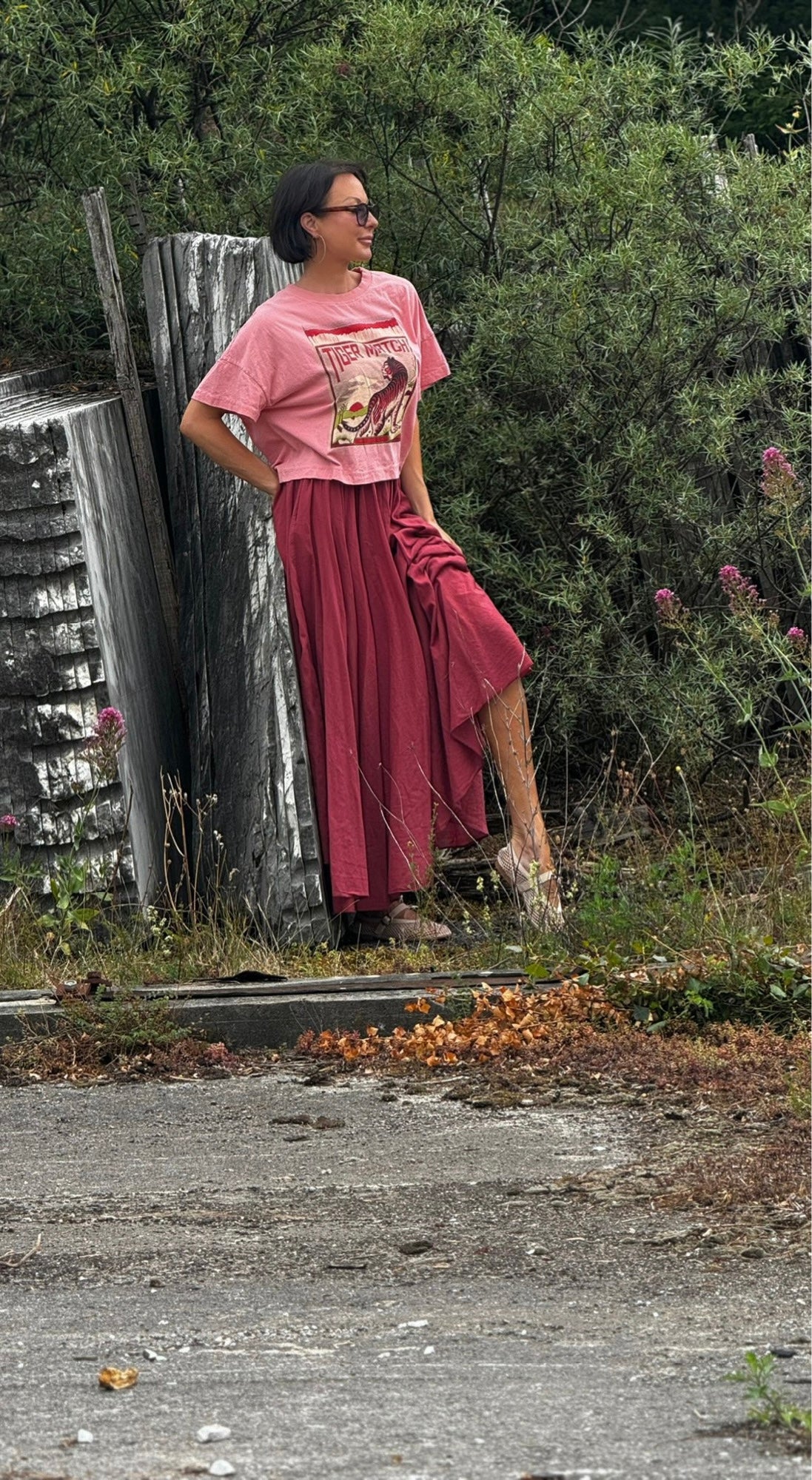 Skirt Amauri berry