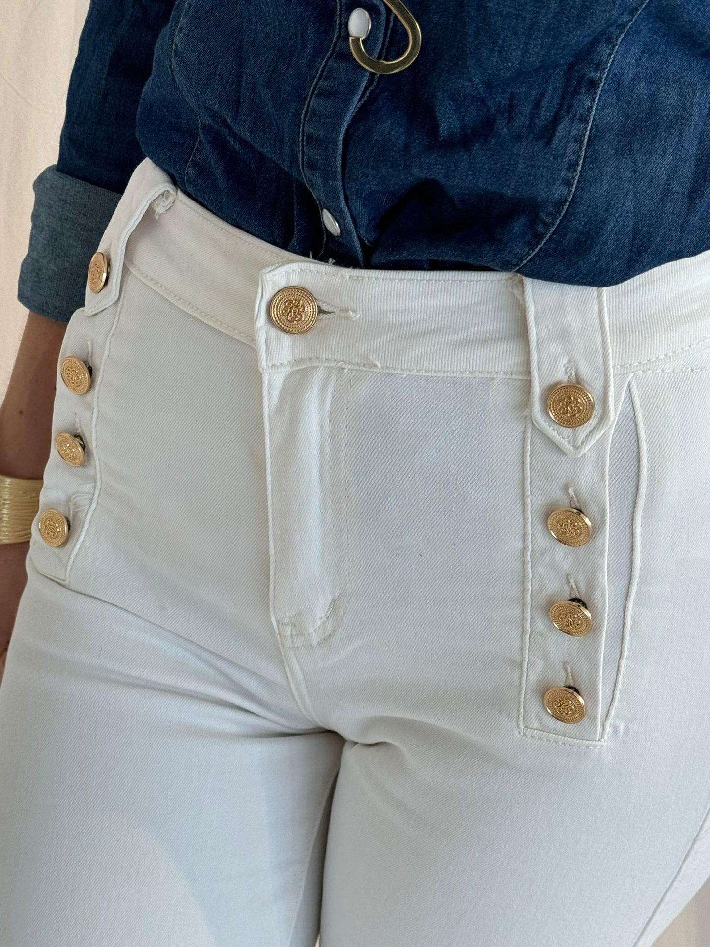 Jeans Melody white