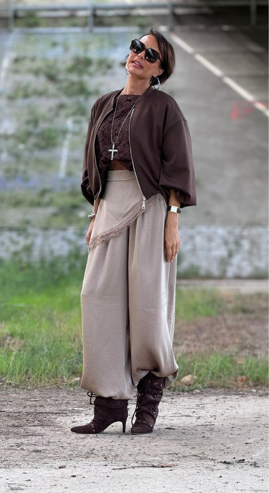 Pants Donna sand