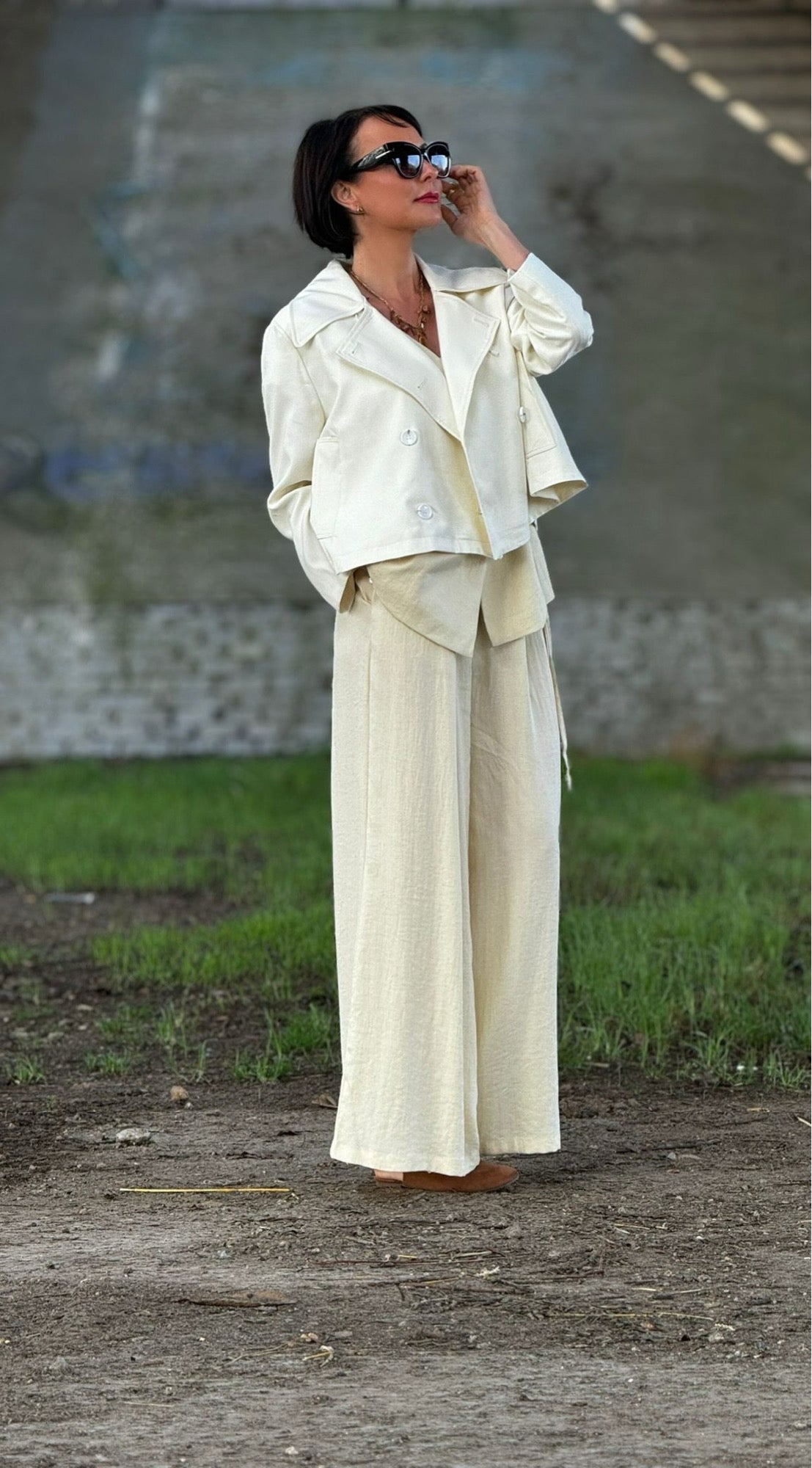 Pants Virginie butter