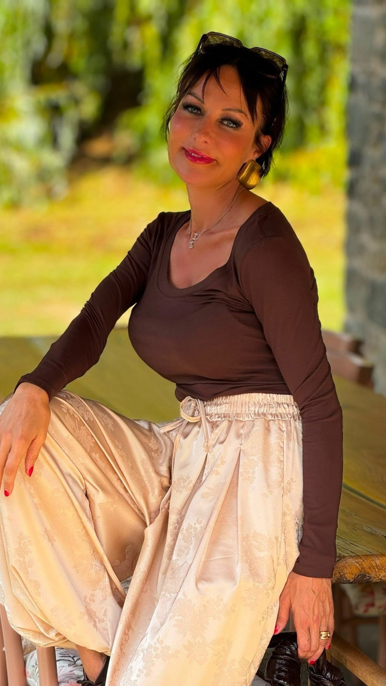 Tee Evita LM choco