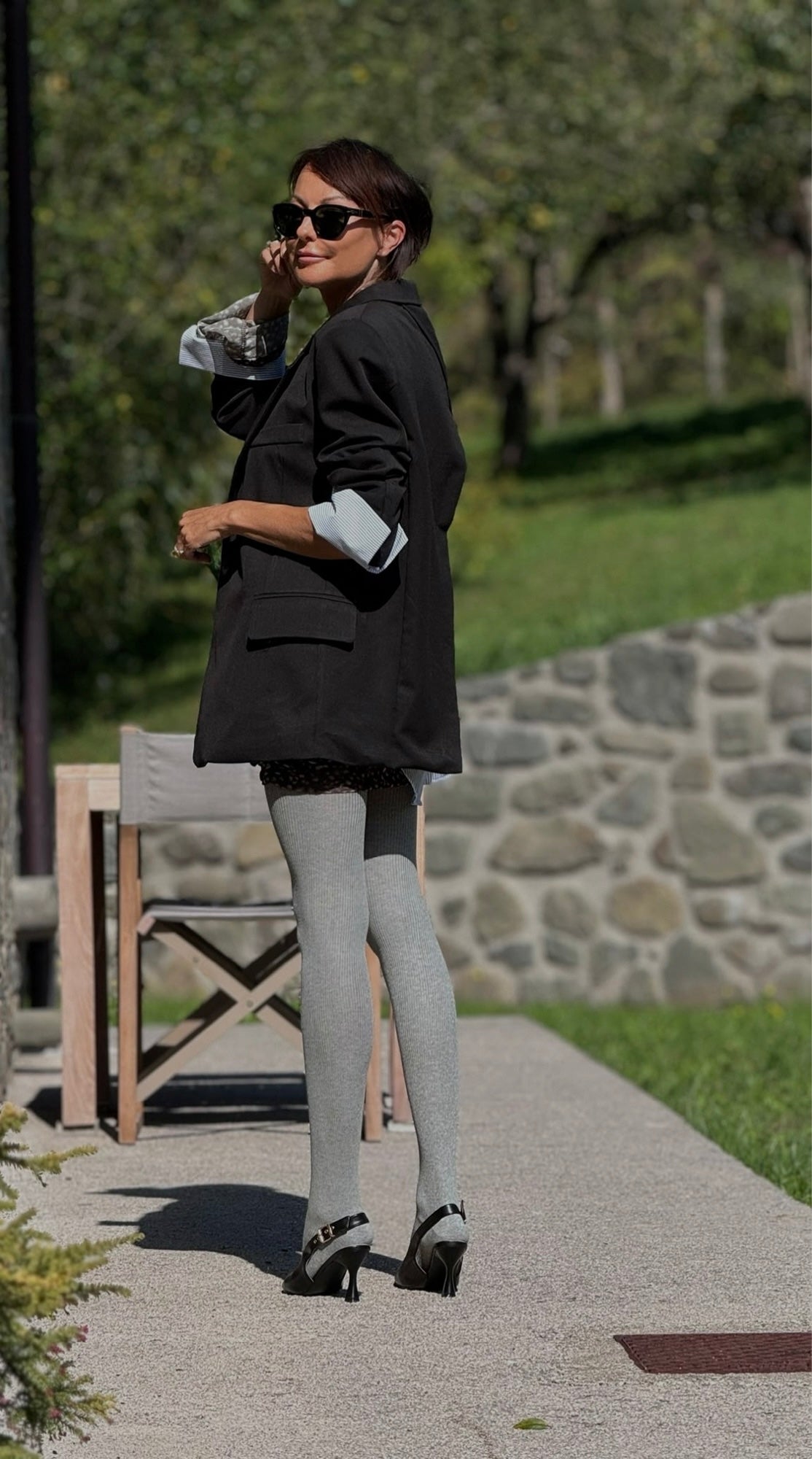 Blazer Lilac black
