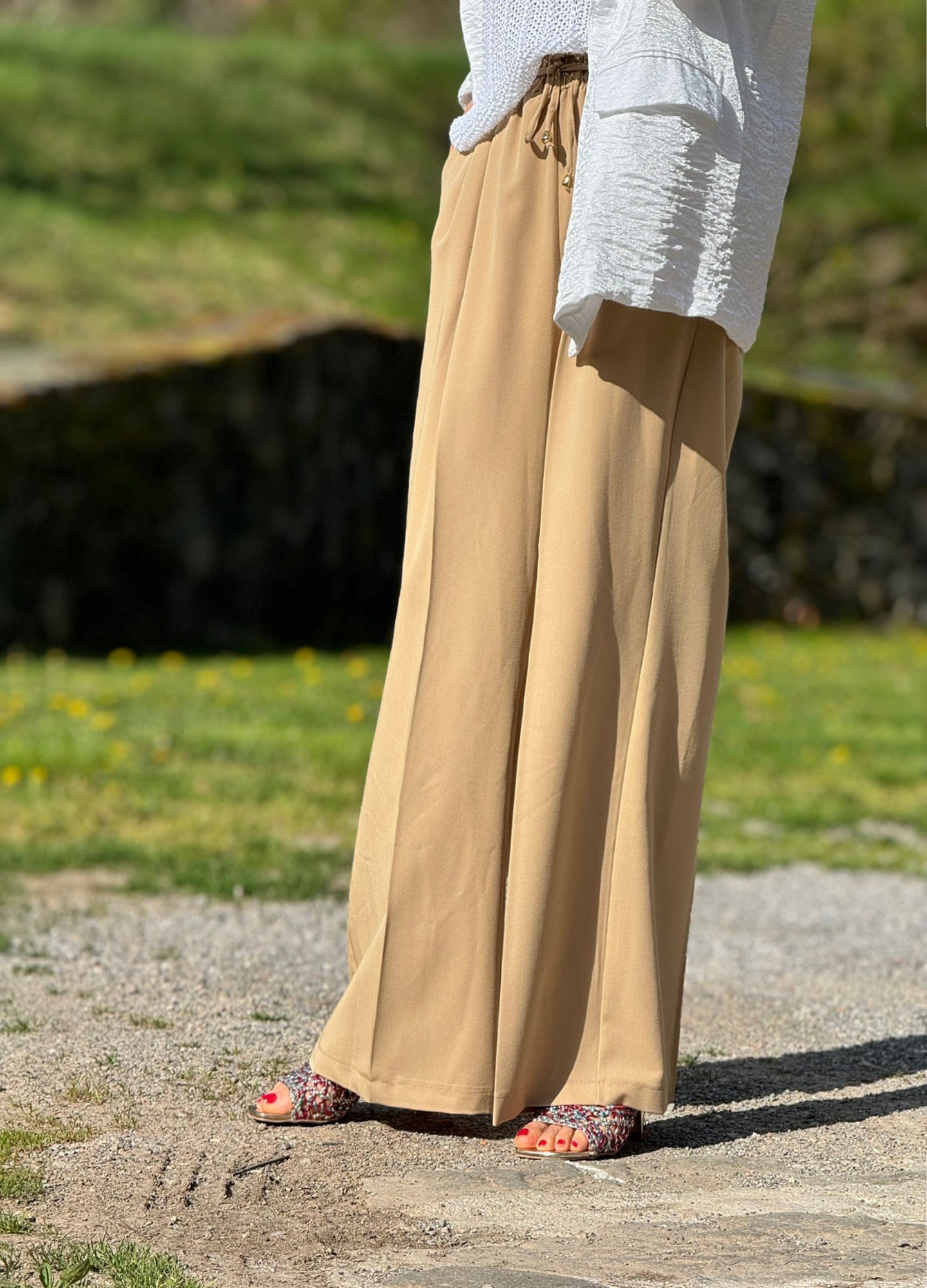 Pantalon Salvia camel