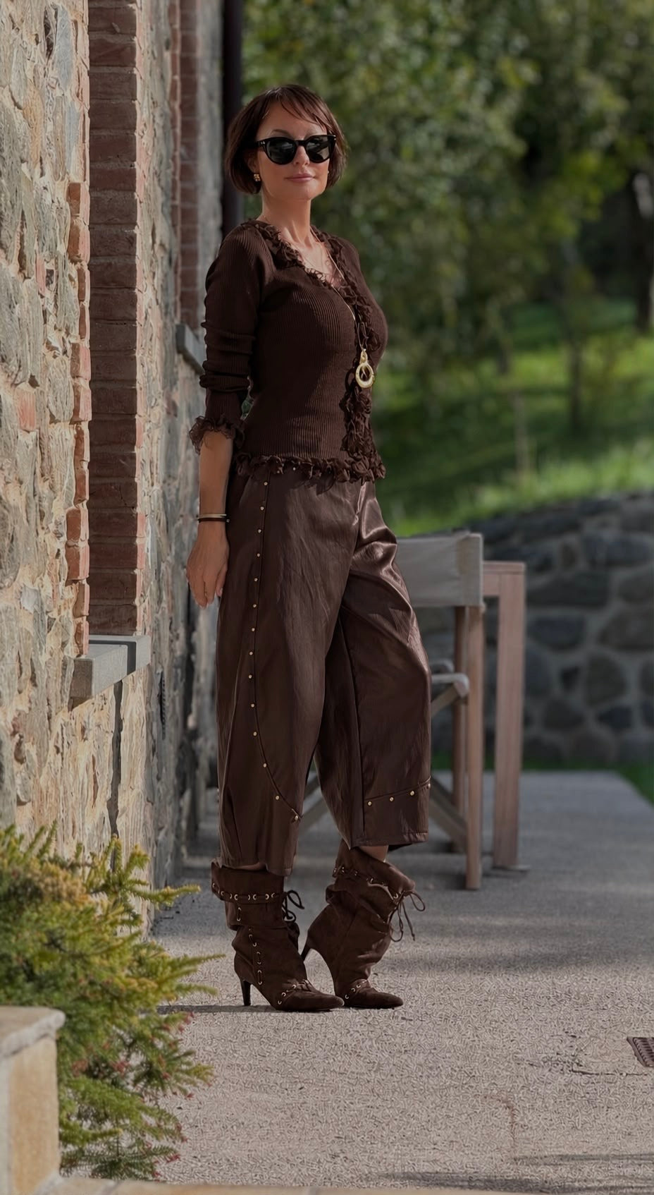 Pants Vero choco