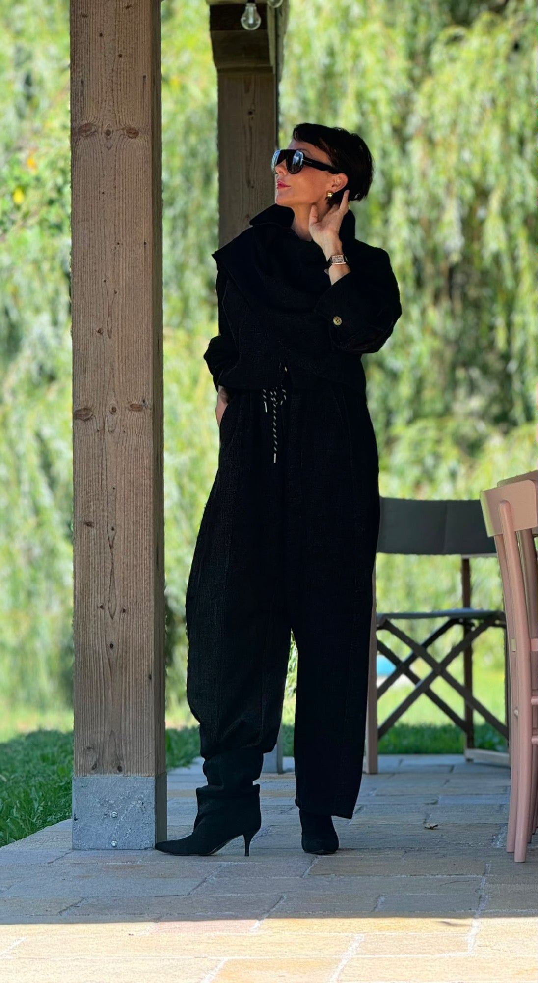 Pants style Esteban black