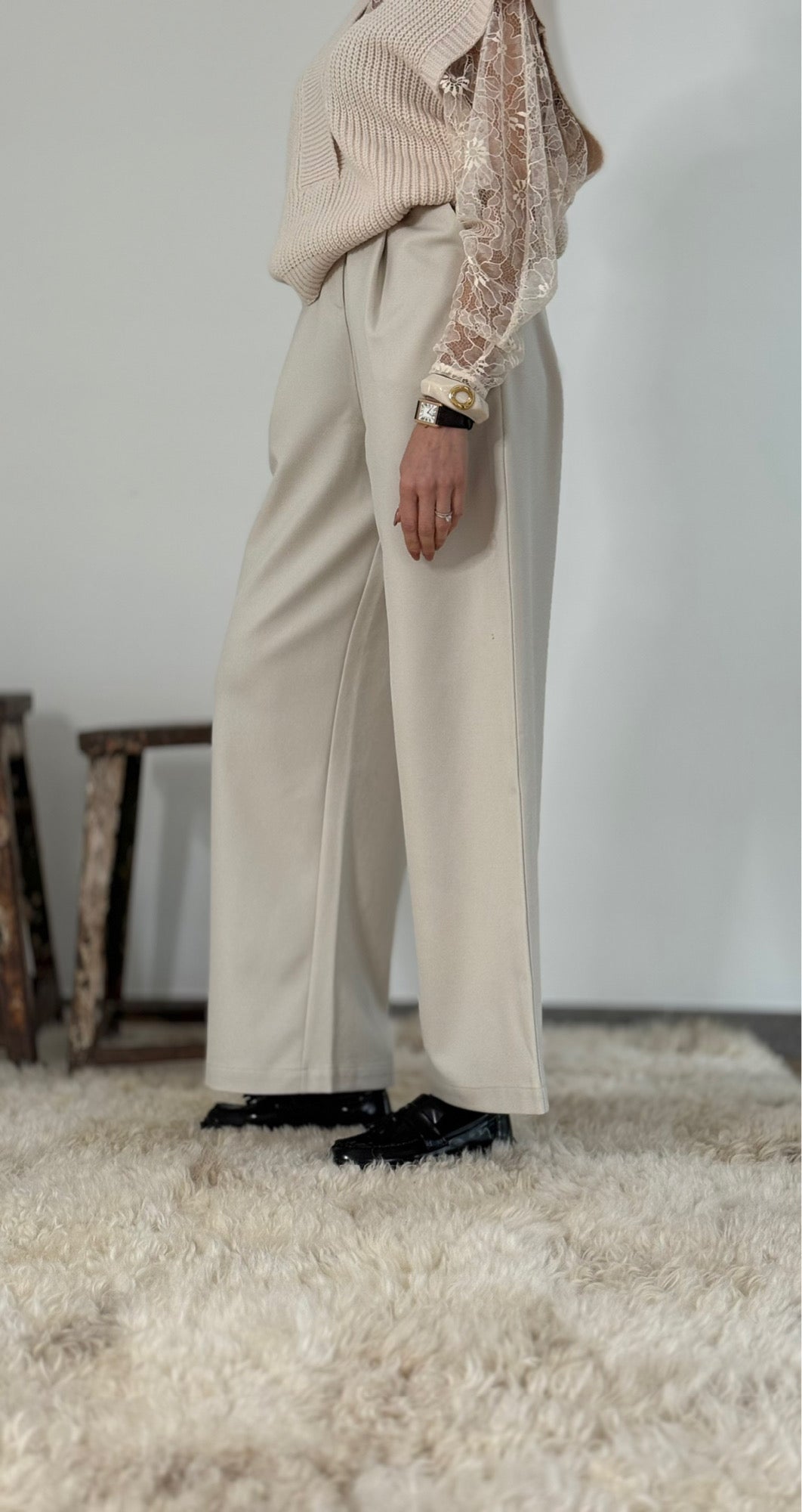 Pants blossom ivory