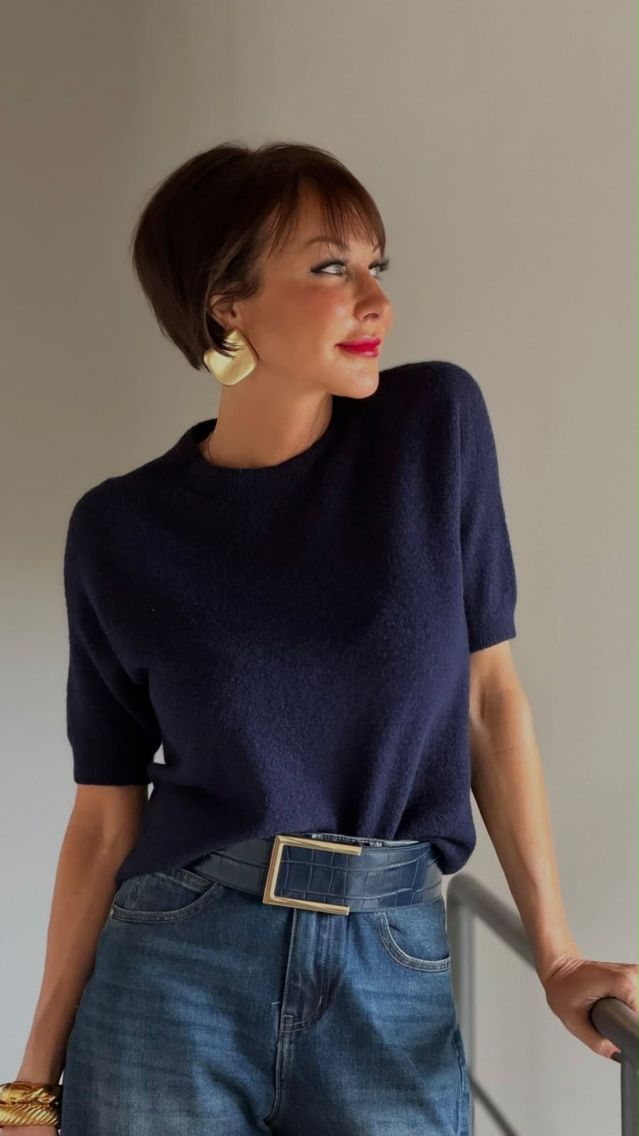 Pull Mila km dark blue