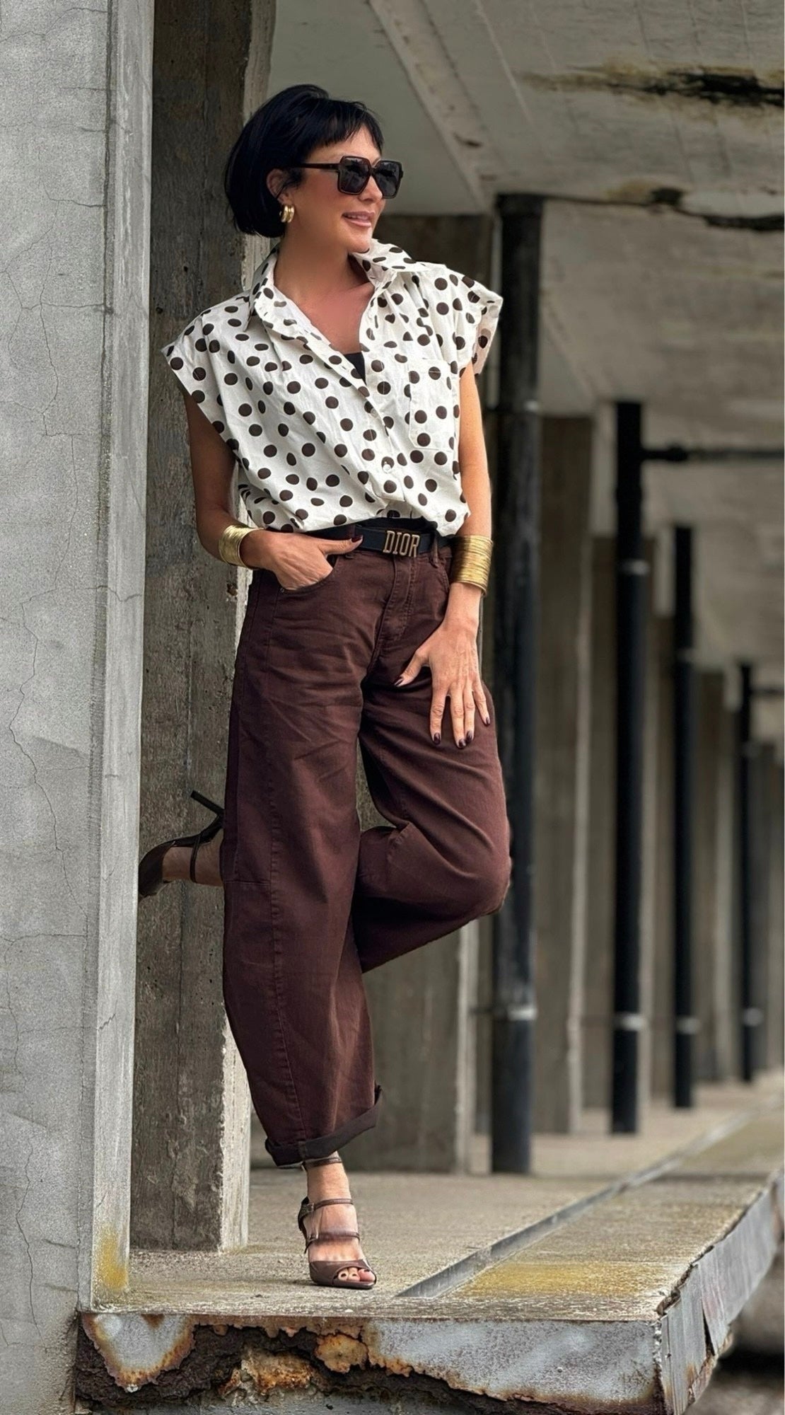 Jeans Montana choco