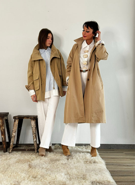 Trench Gayle long camel