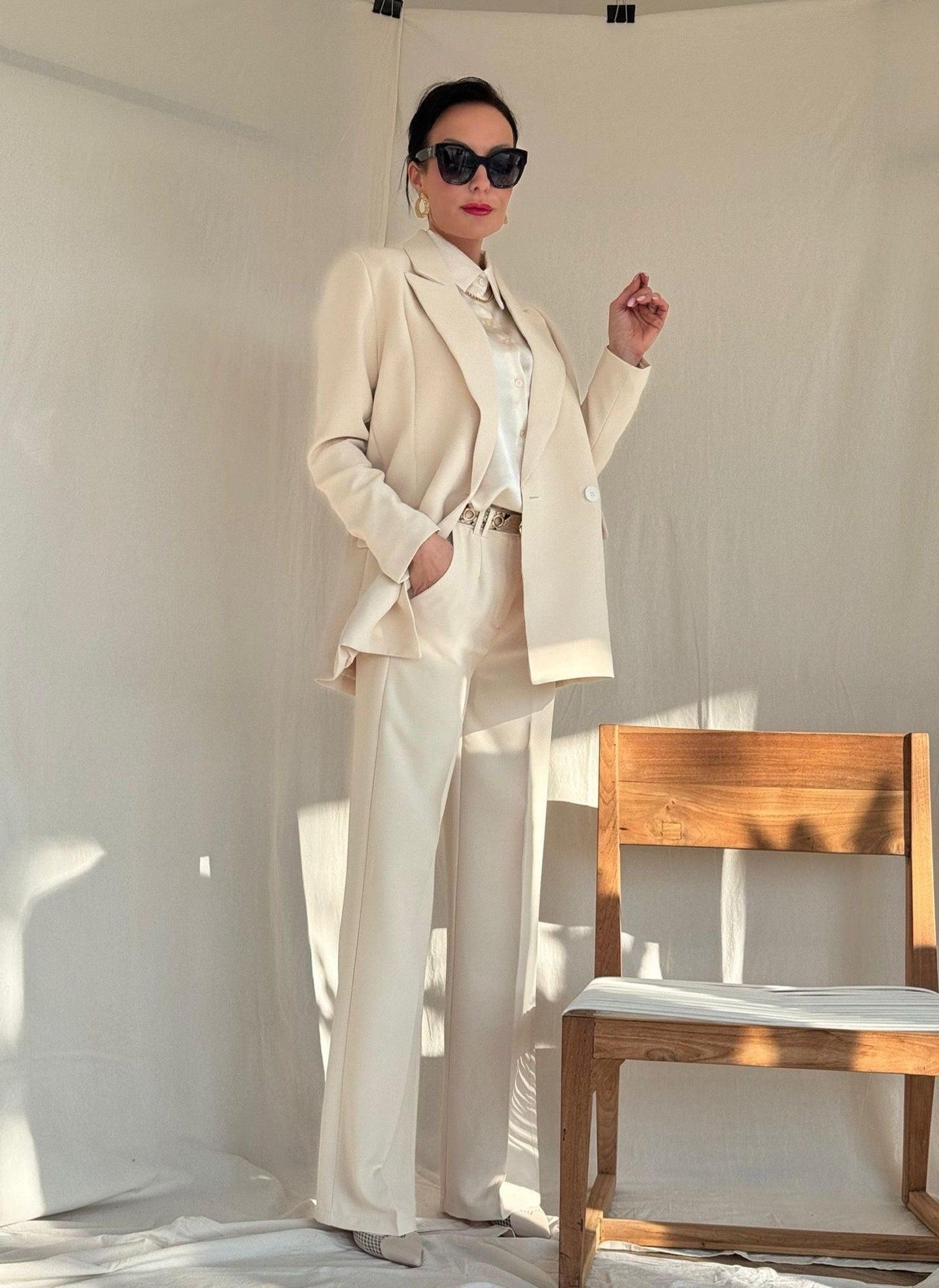 Blazer Adele vanille