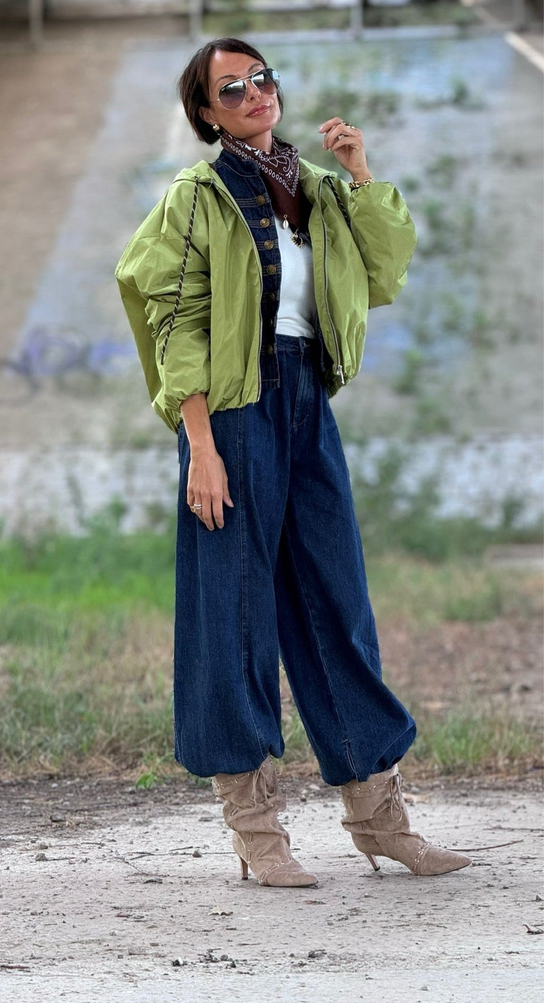 Jacket Cara green