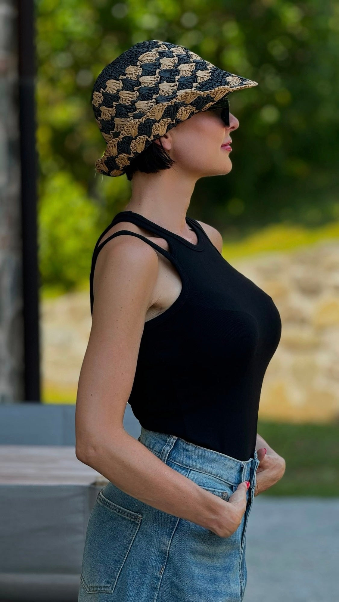 Tank Lilac black