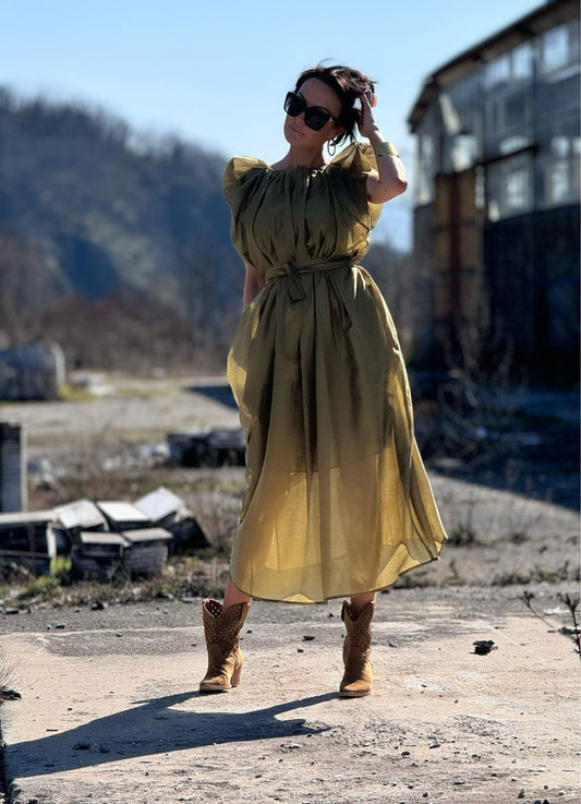 Dress Kahil verde