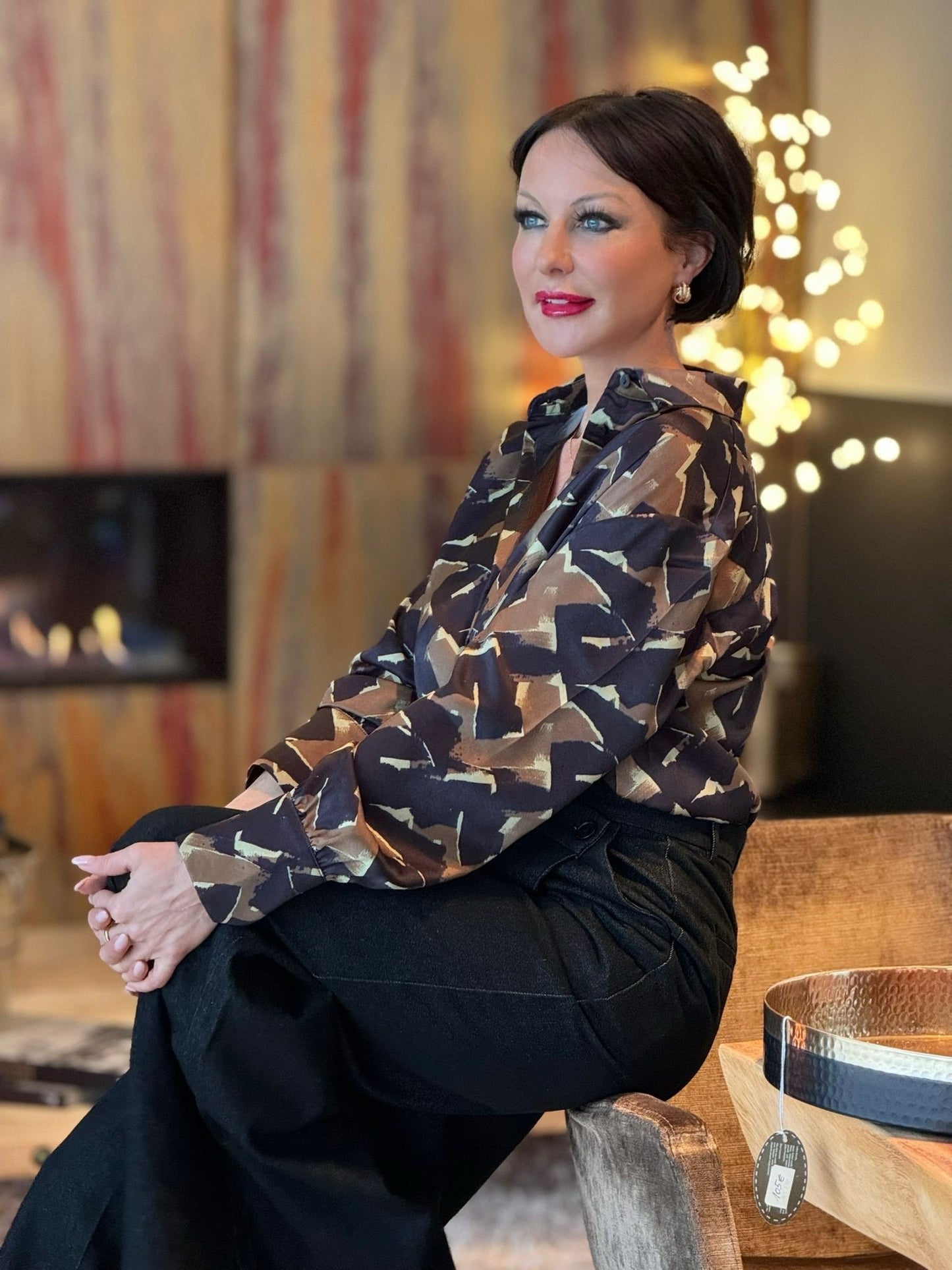 Blouse Giulia grafic