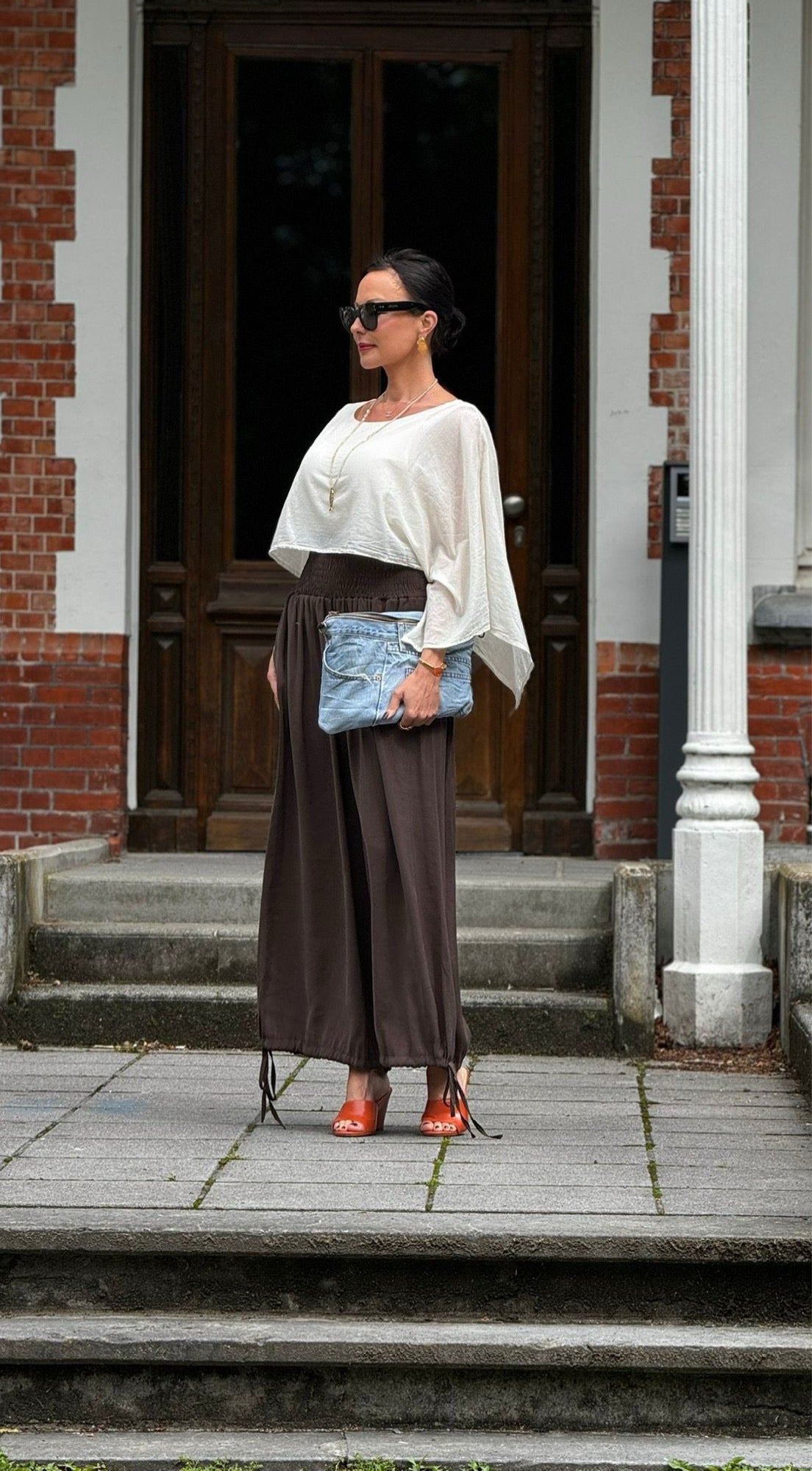 Pants dolly uni taupe