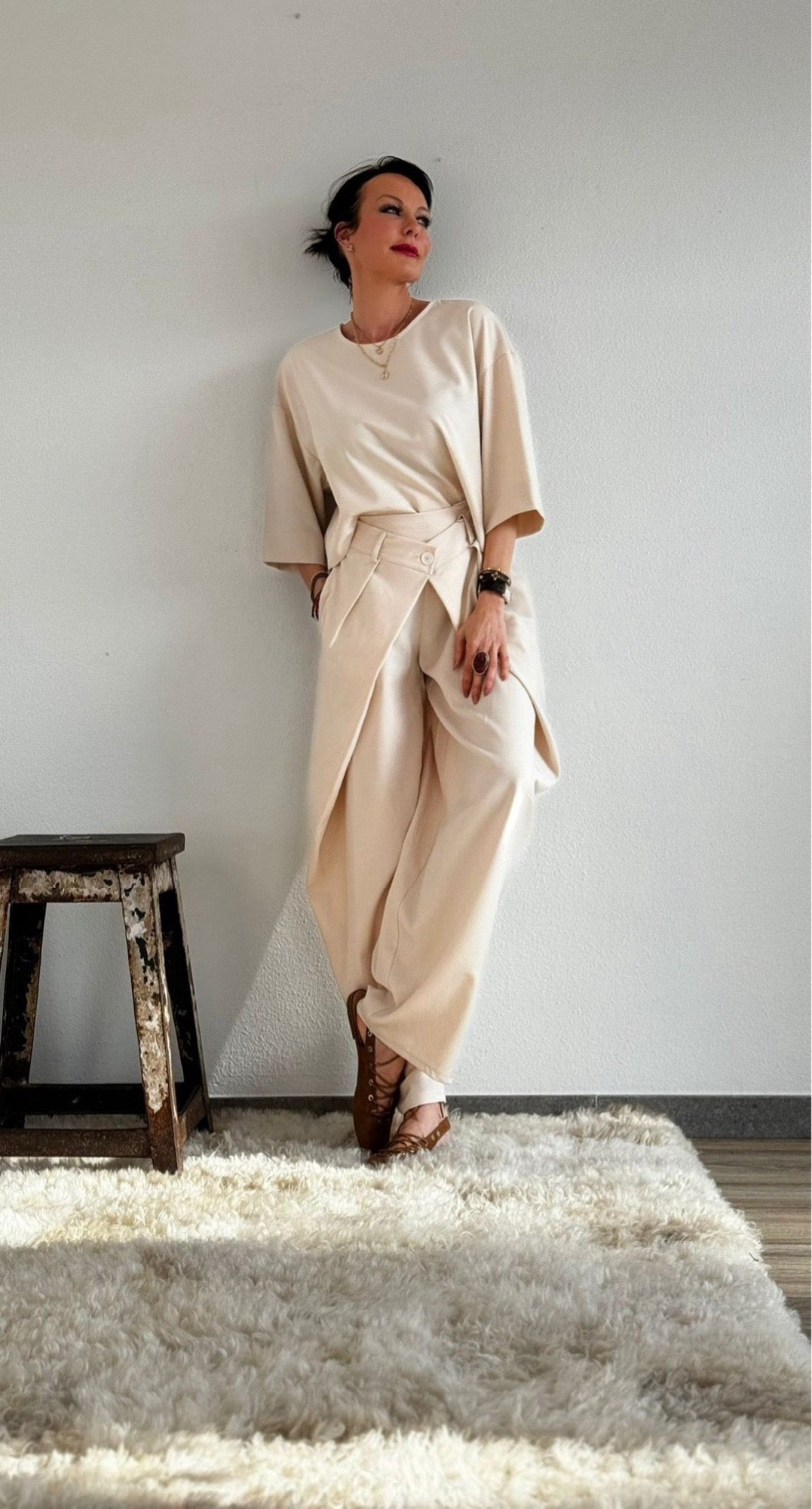 Pantalon Delphine nue