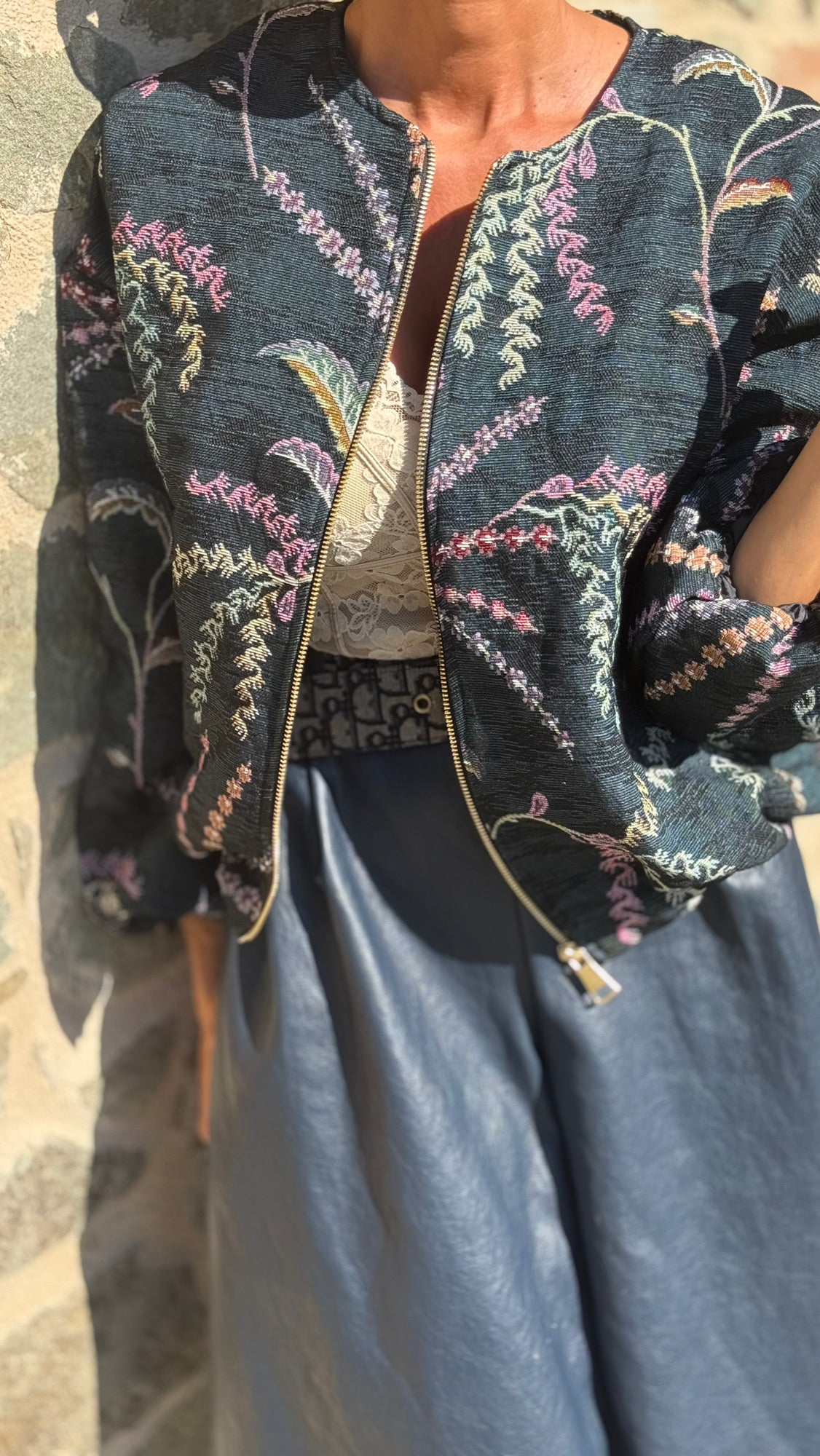 Bomber bari printed