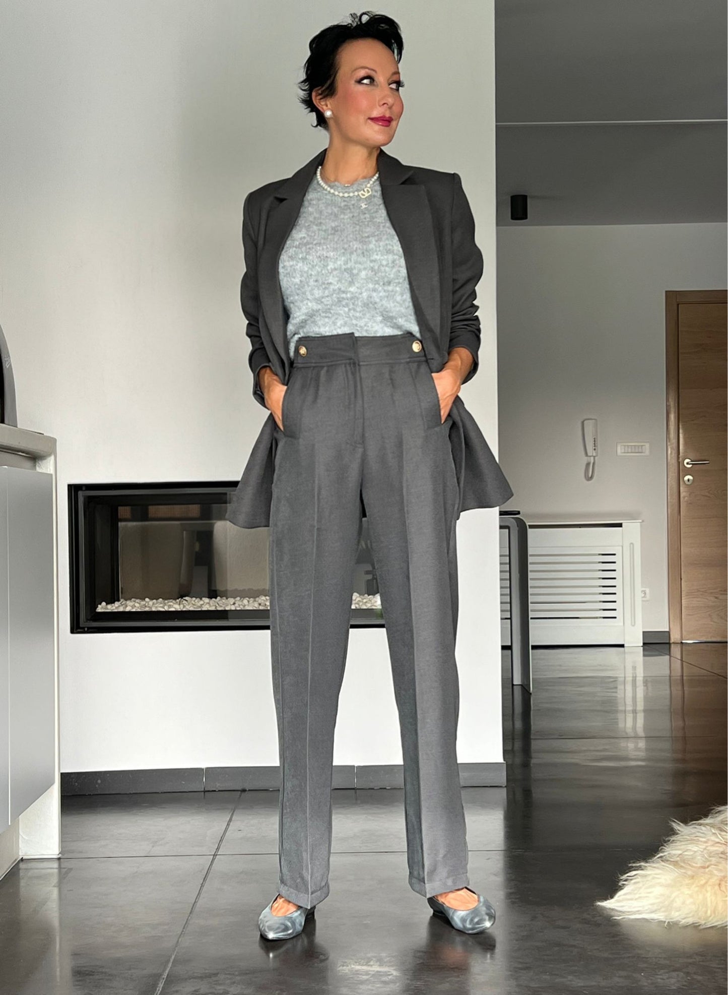 Pants Sabia gray