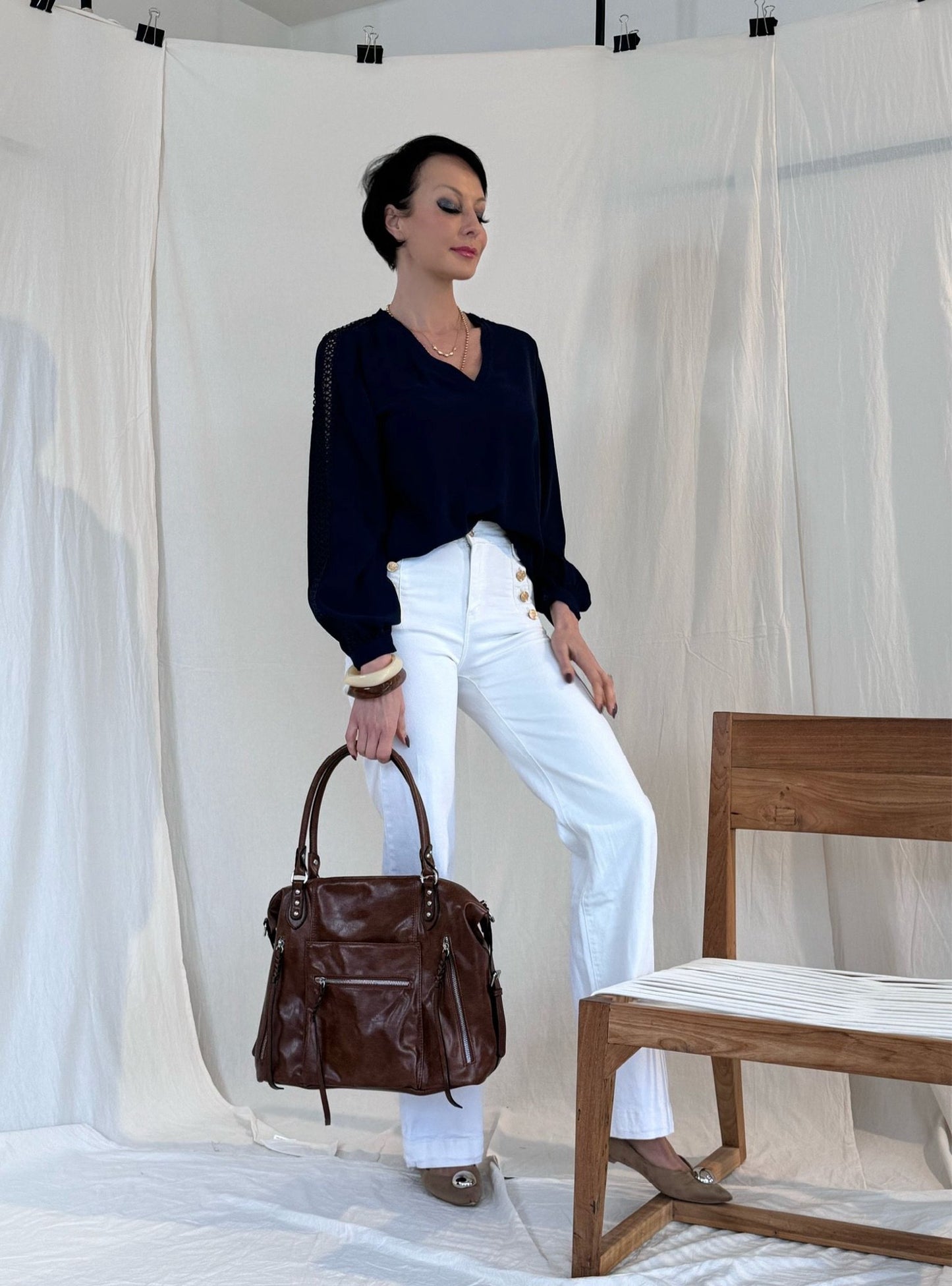 Blouse Siena blue