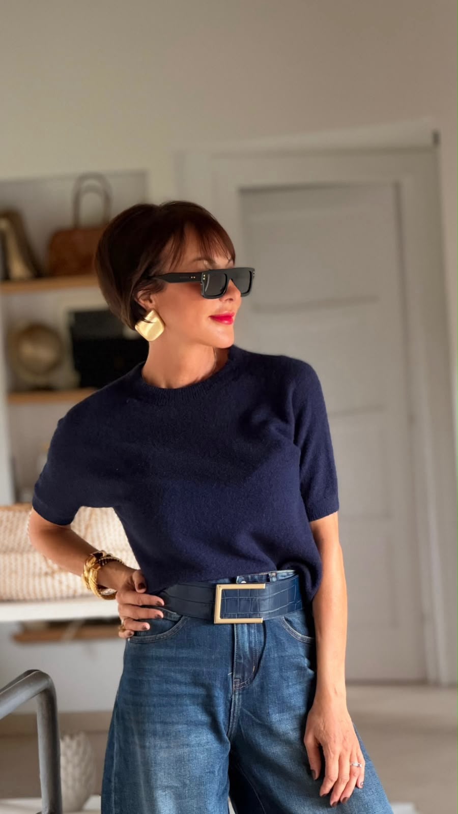 Pull Mila km dark blue