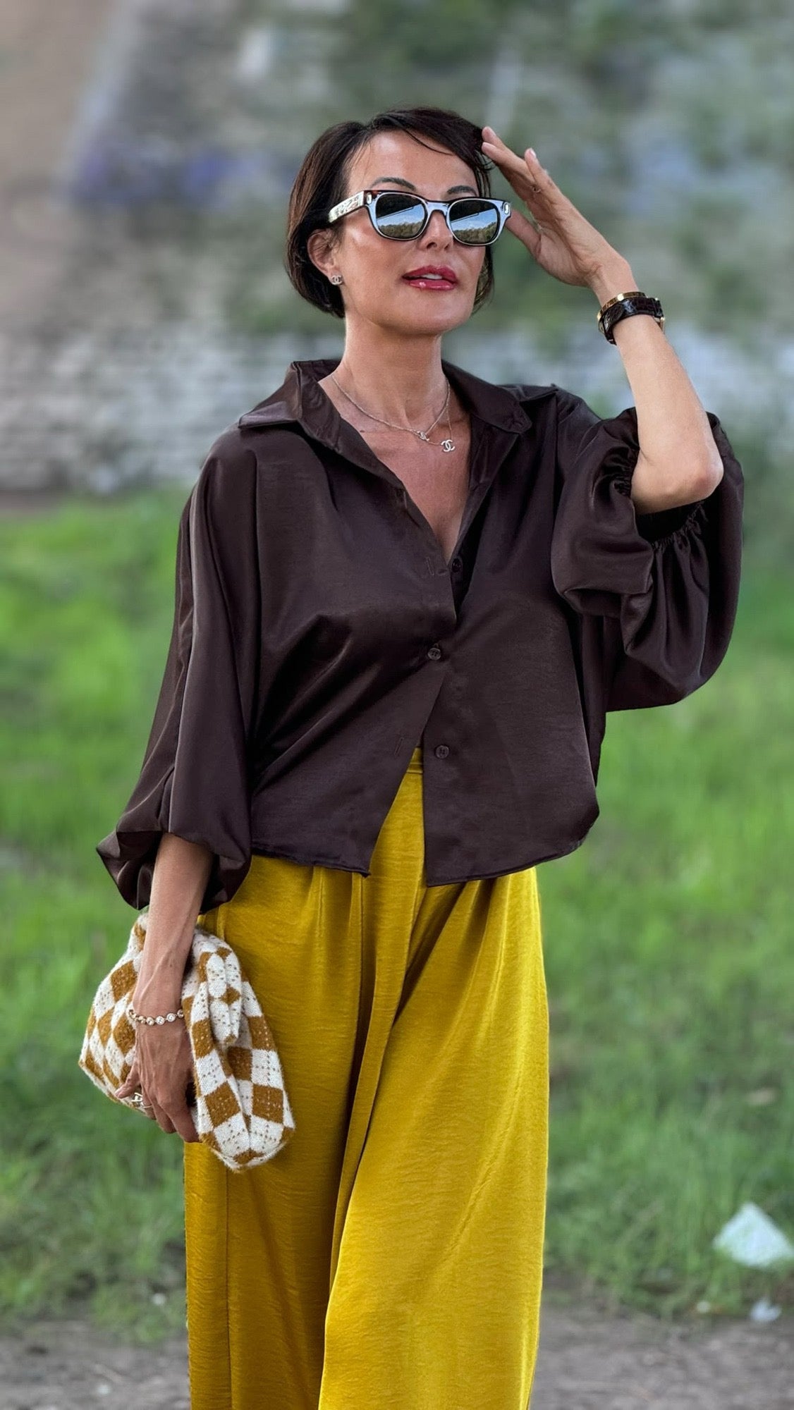 Blouse Vero chocolat