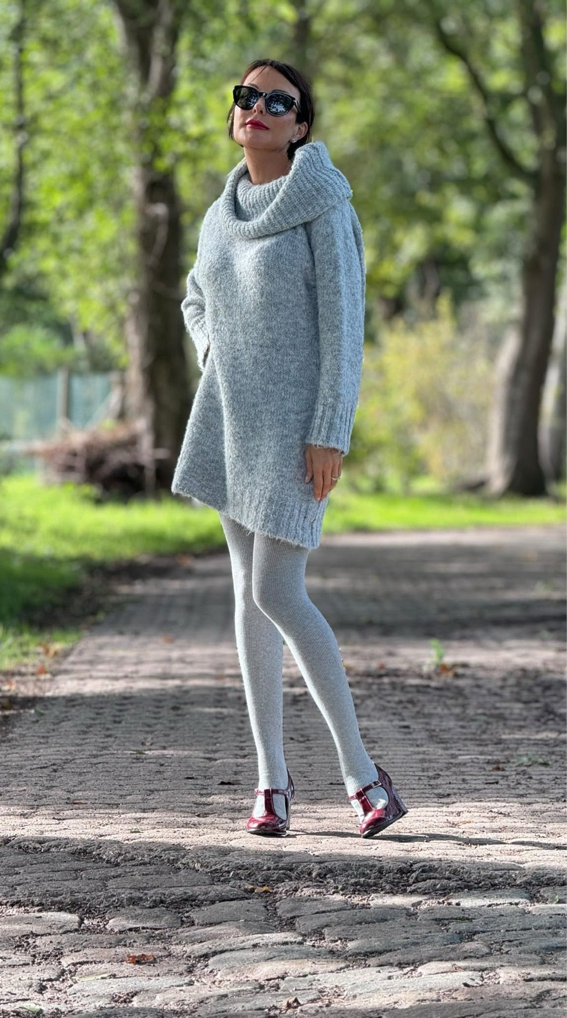 Dress pull Carlotta grey